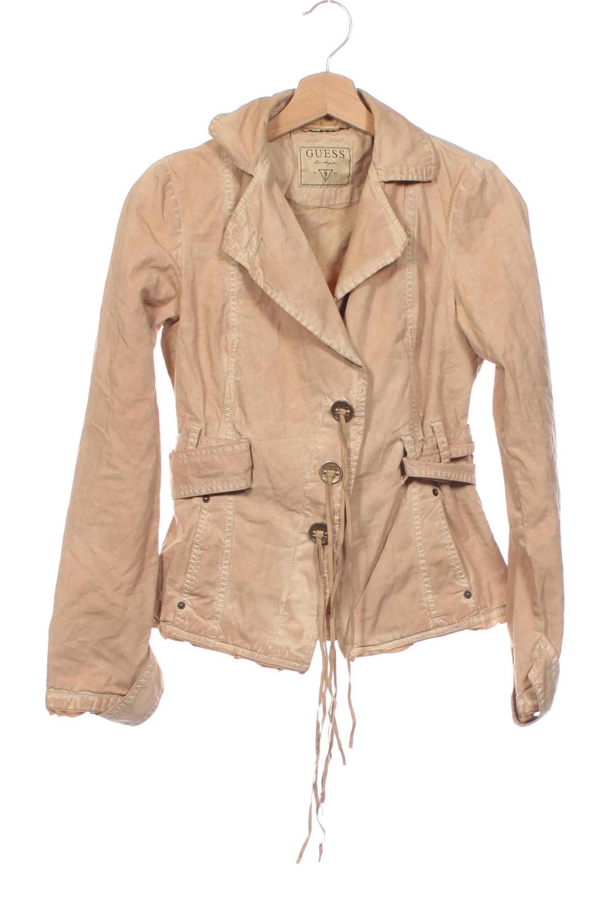 Damen Blazer Guess, Größe XXS, Farbe Beige, Preis 80,99 €