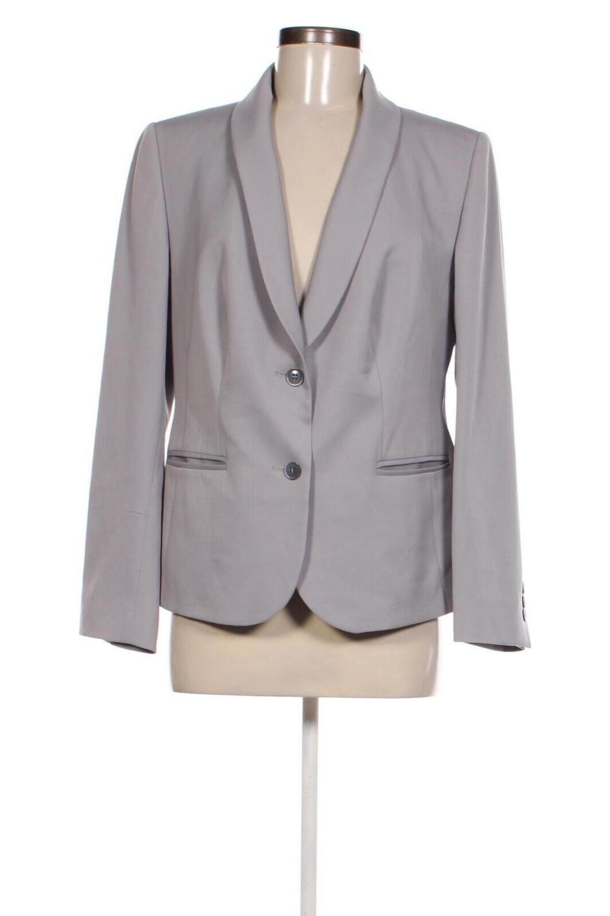 Damen Blazer Kuhn, Größe M, Farbe Grau, Preis 33,99 €