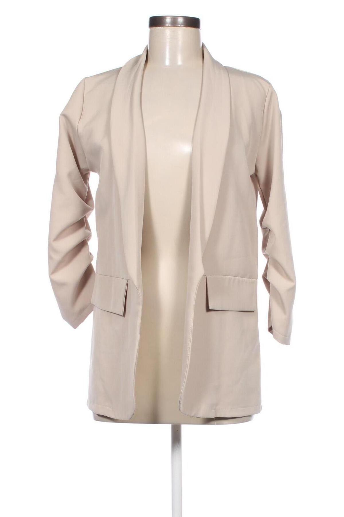 Damen Blazer Made In Italy, Größe M, Farbe Beige, Preis € 33,99