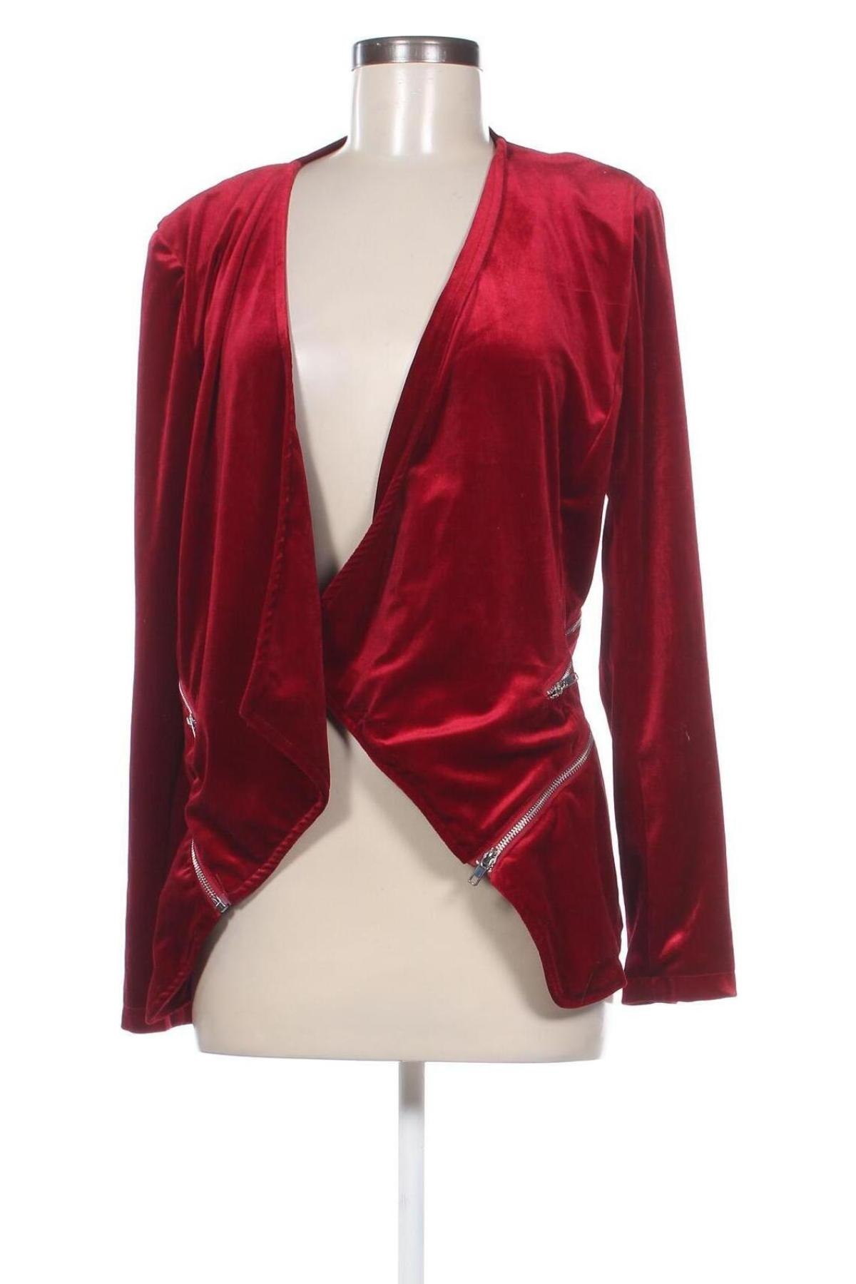 Damen Blazer Meaneor, Größe XL, Farbe Rot, Preis 33,99 €