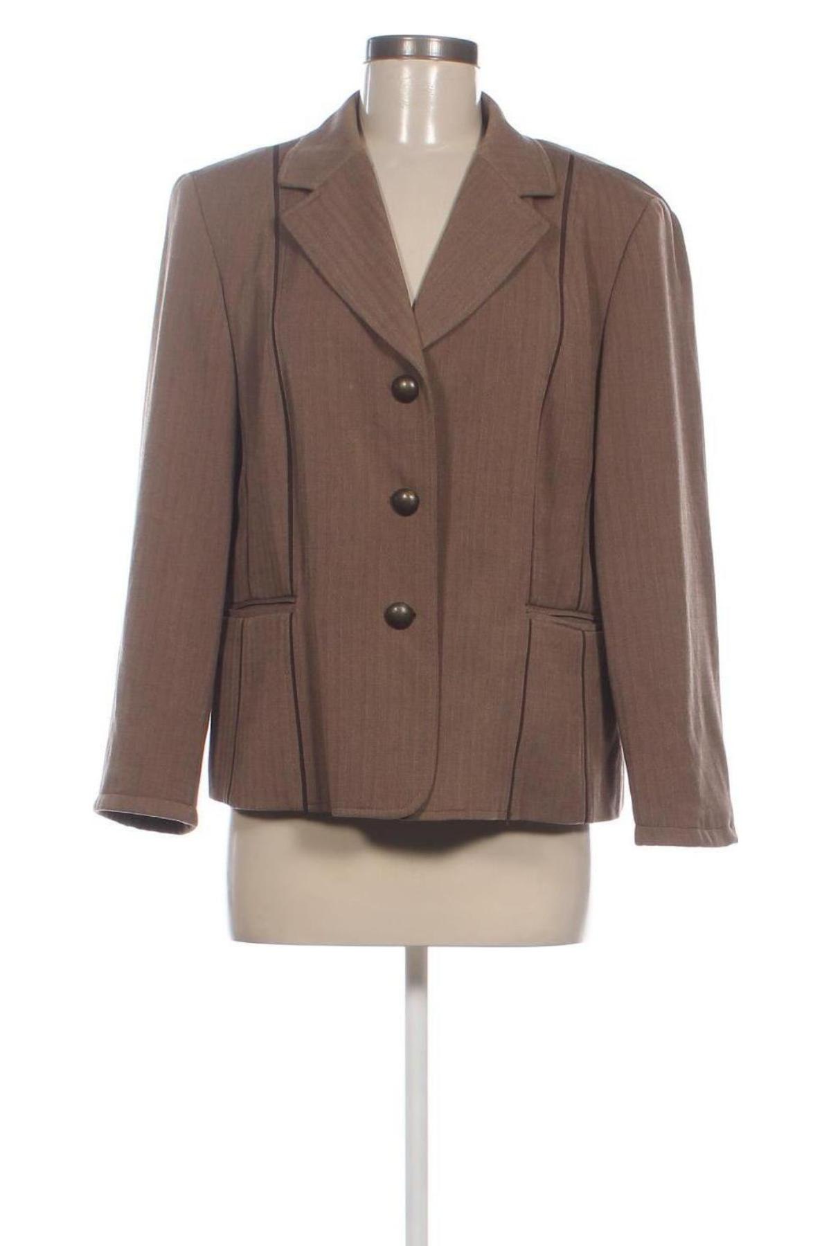 Damen Blazer Pier Angelini, Größe XXL, Farbe Braun, Preis € 24,55