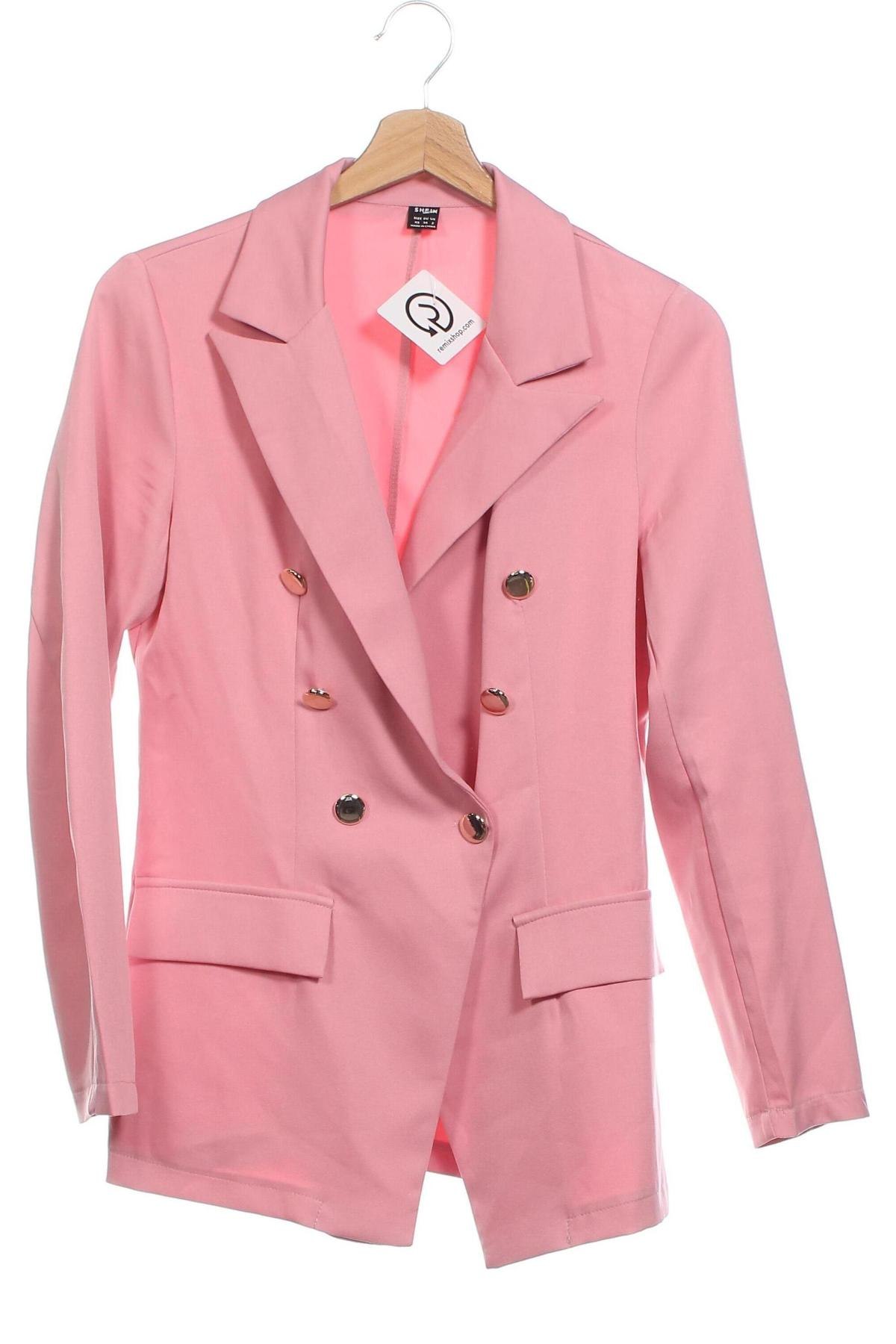 Damen Blazer SHEIN, Größe XS, Farbe Rosa, Preis € 24,46