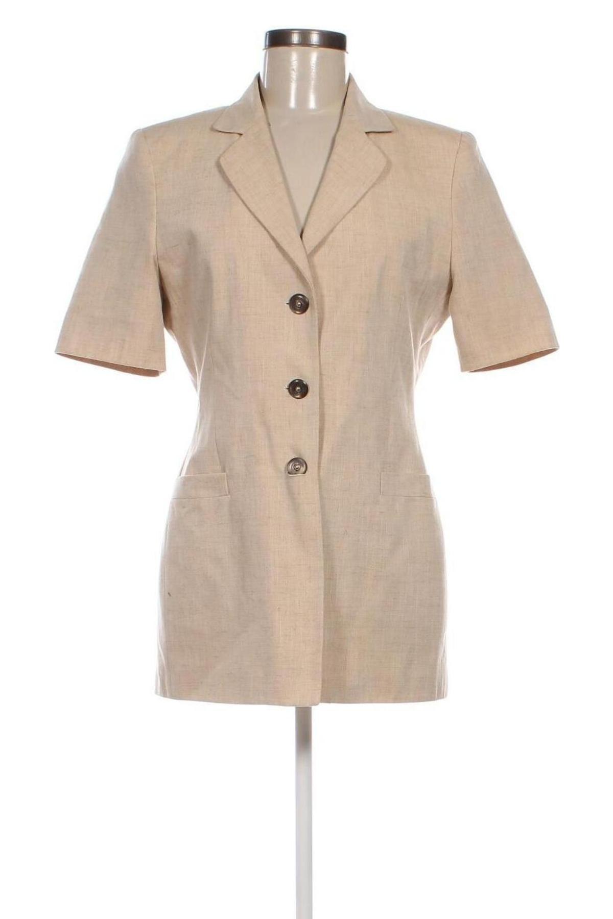 Damen Blazer St. Michael Marks & Spencer, Größe M, Farbe Beige, Preis € 34,71