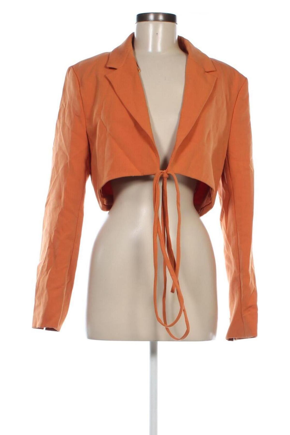 Damen Blazer Zara, Größe M, Farbe Orange, Preis 75,49 €