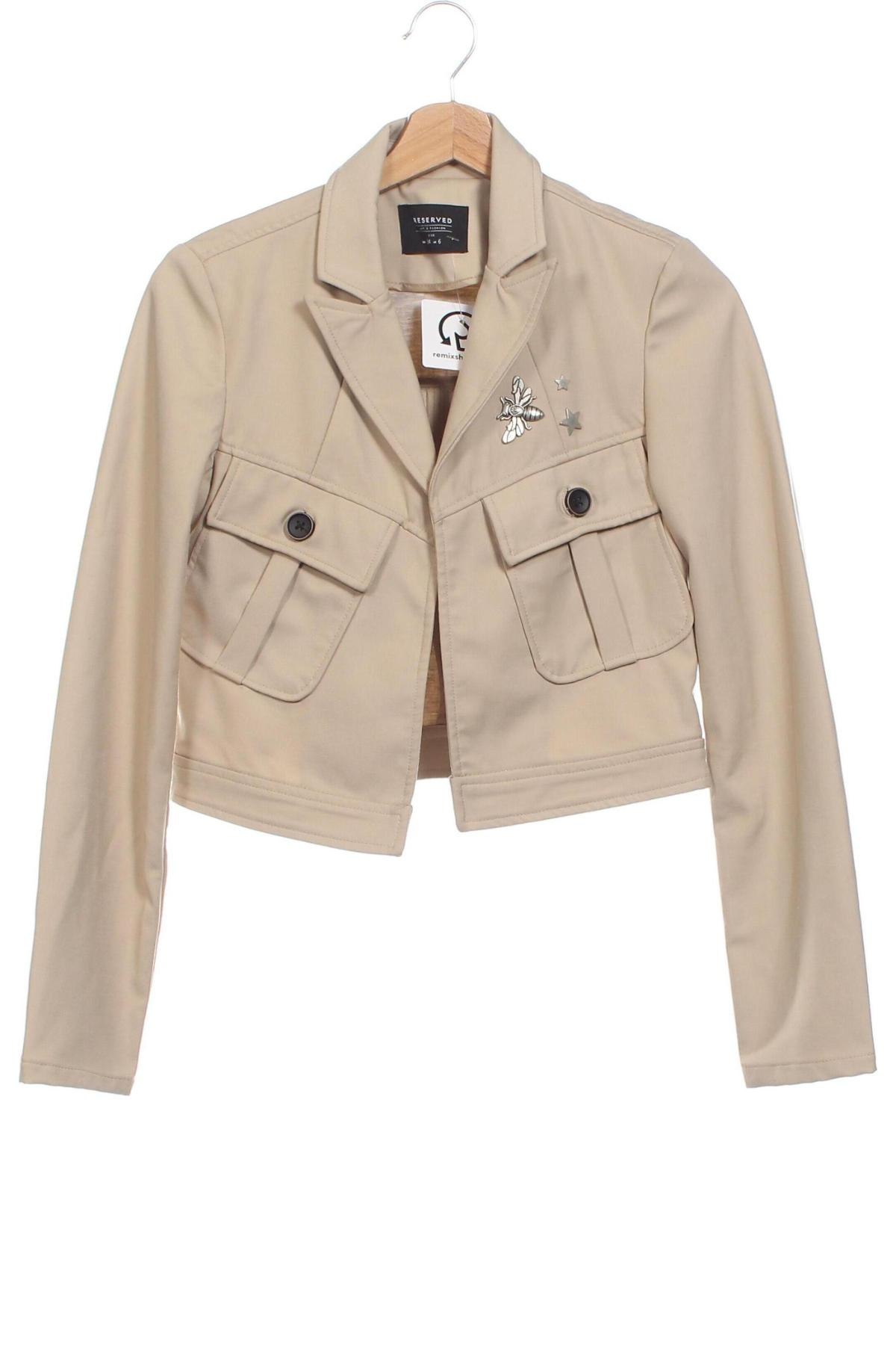 Damenjacke Reserved, Größe XS, Farbe Beige, Preis € 24,55