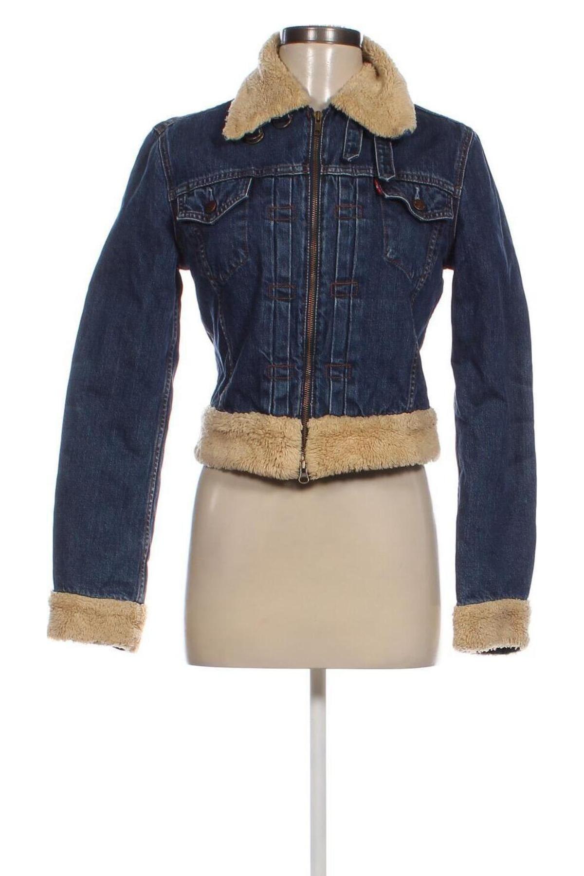 Damenjacke Signature By Levi Strauss & Co, Größe S, Farbe Blau, Preis € 19,95