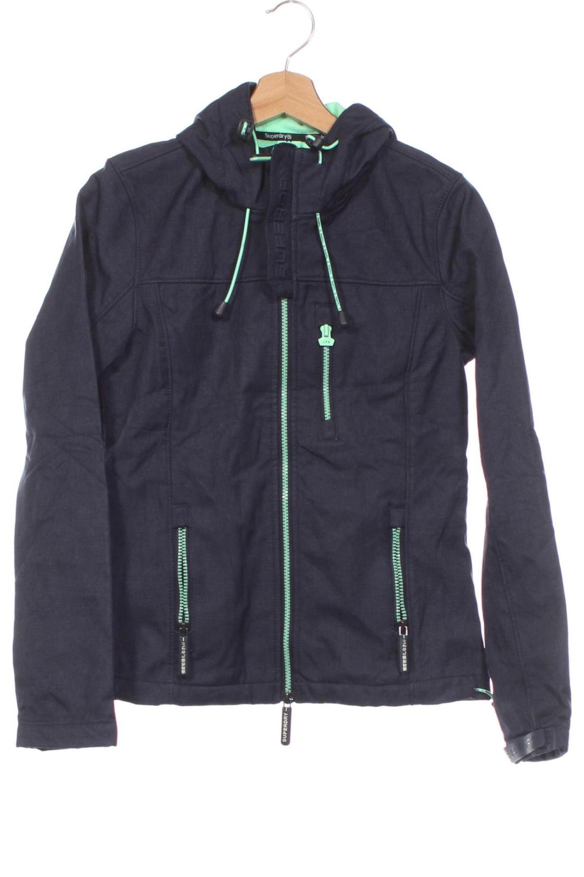 Damenjacke Superdry, Größe XS, Farbe Blau, Preis € 54,49