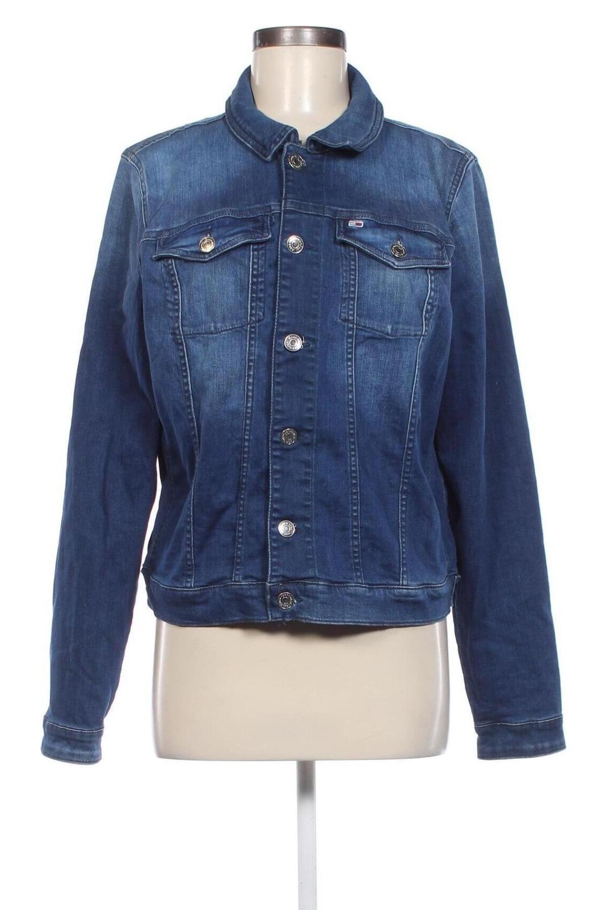 Damenjacke Tommy Jeans, Größe XL, Farbe Blau, Preis € 162,99