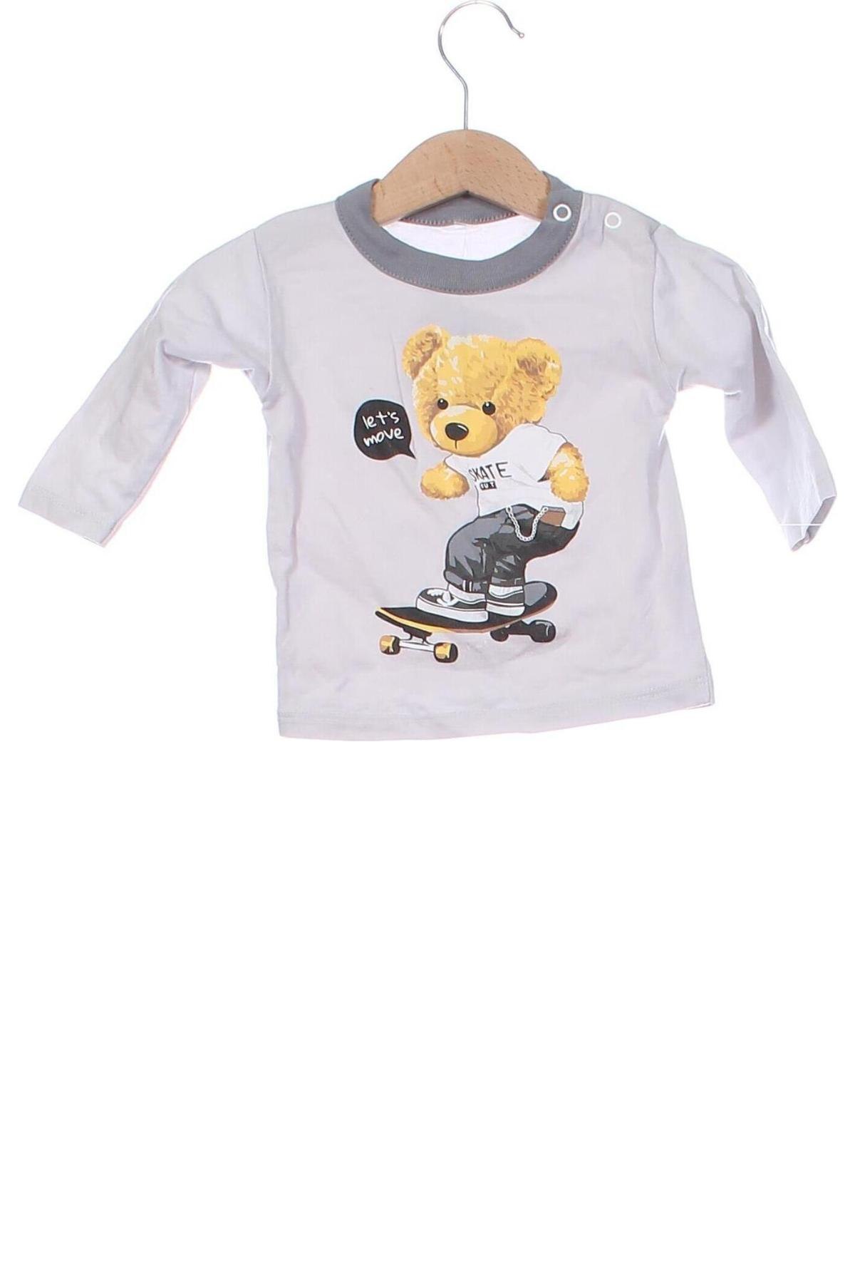 Kinder Shirt, Größe 3-6m/ 62-68 cm, Farbe Grau, Preis 6,14 €