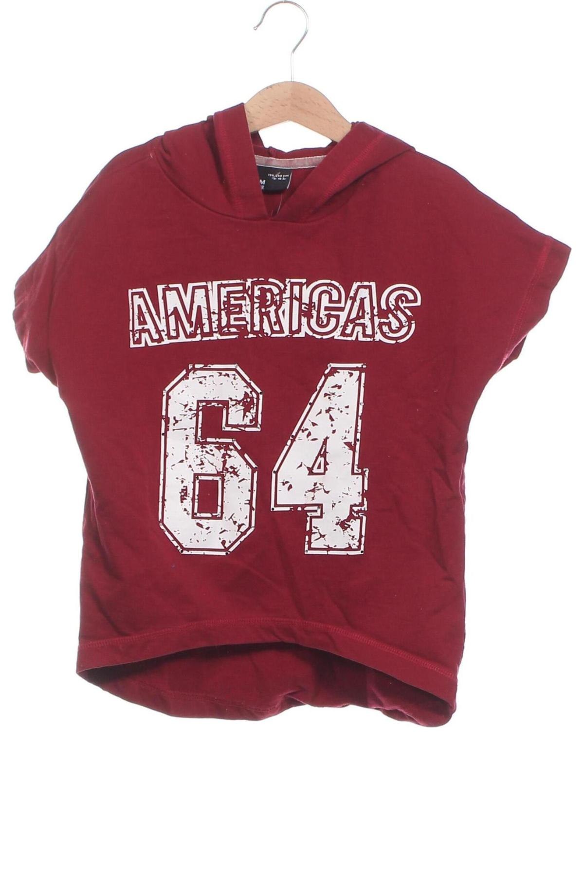 Kinder Shirt, Größe 8-9y/ 134-140 cm, Farbe Rot, Preis 6,00 €