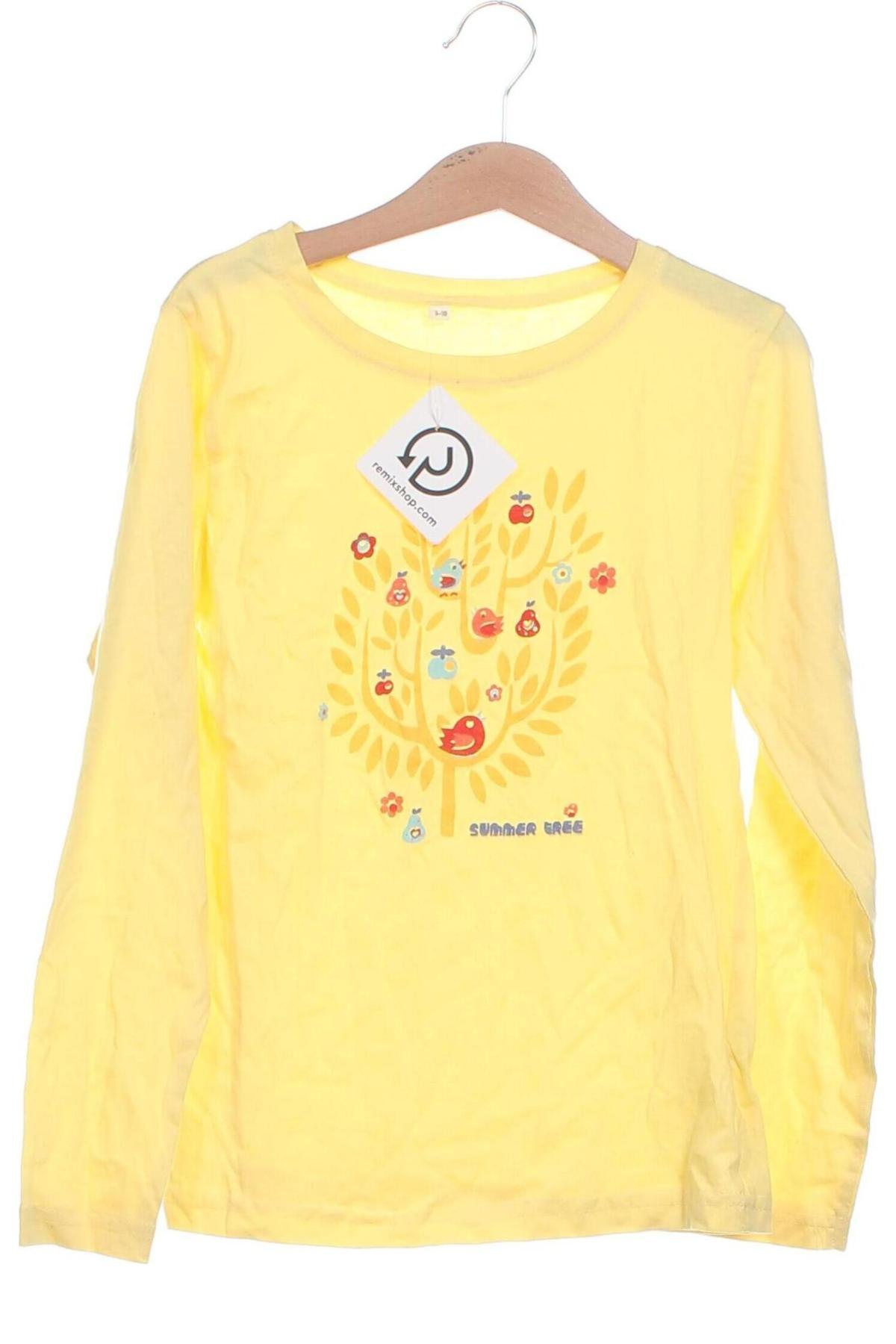 Kinder Shirt, Größe 9-10y/ 140-146 cm, Farbe Gelb, Preis € 6,02