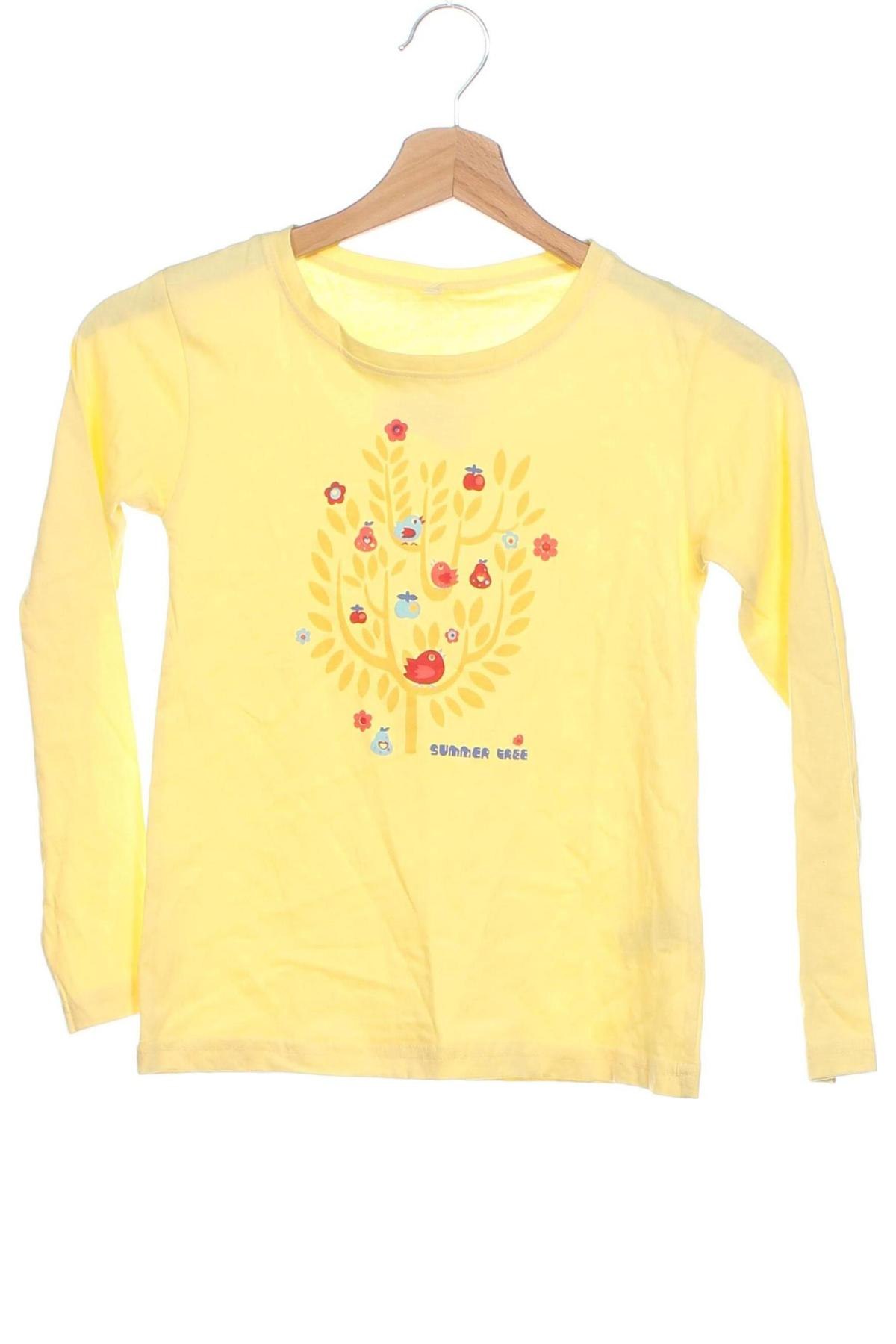 Kinder Shirt, Größe 9-10y/ 140-146 cm, Farbe Gelb, Preis 6,02 €