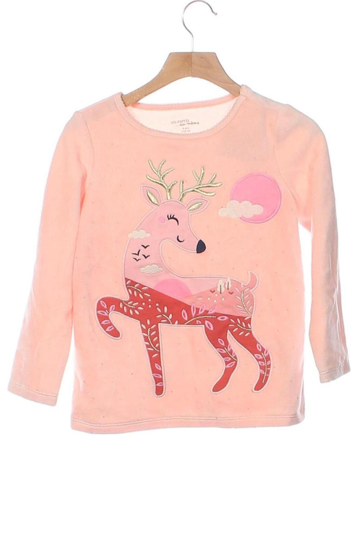 Kinder Shirt Du Pareil Au Meme, Größe 4-5y/ 110-116 cm, Farbe Rosa, Preis 9,22 €