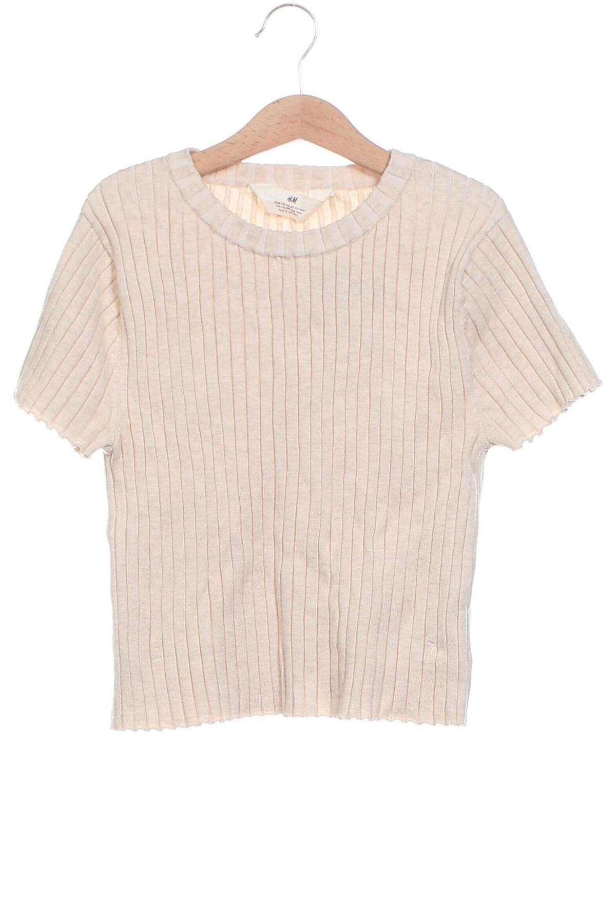 Kinder Shirt H&M, Größe 15-18y/ 170-176 cm, Farbe Beige, Preis € 4,99