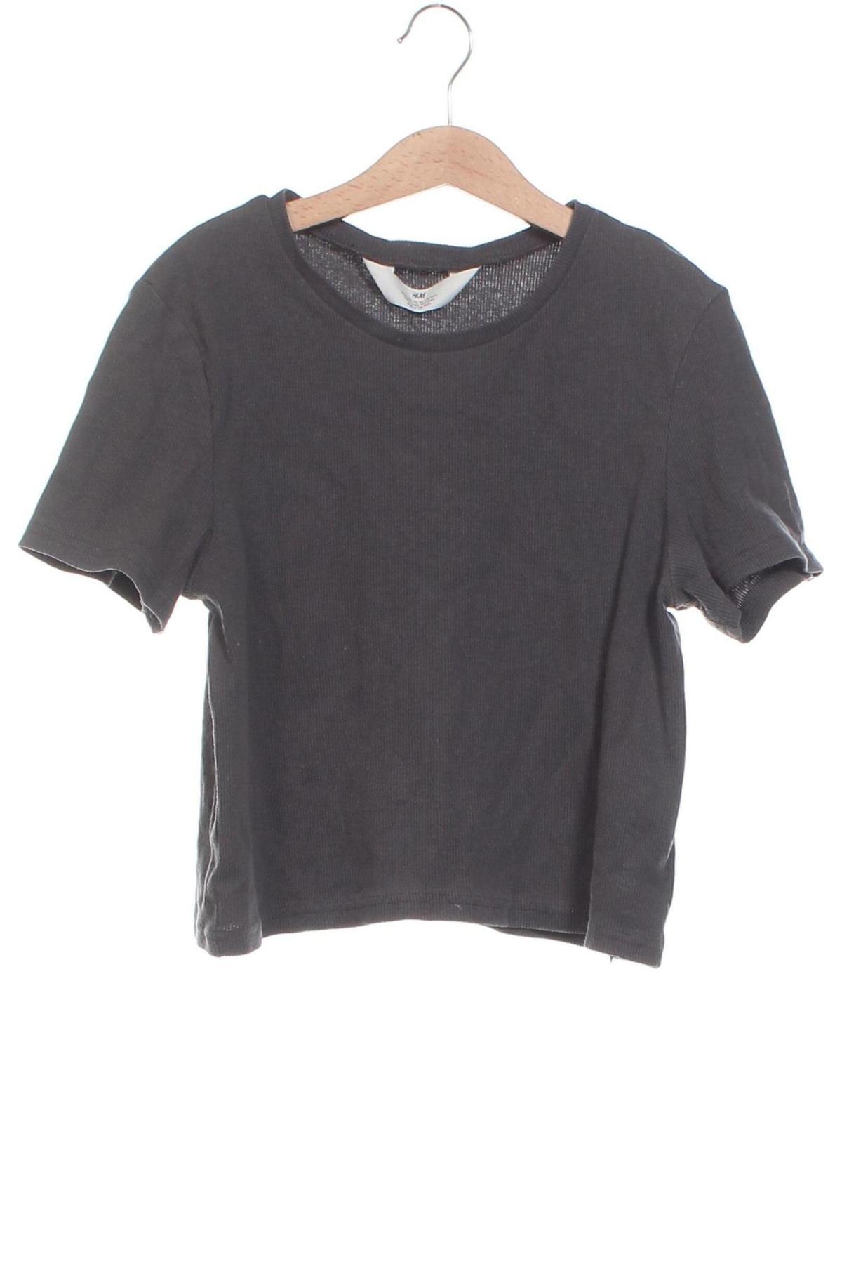 Kinder Shirt H&M, Größe 15-18y/ 170-176 cm, Farbe Grau, Preis 3,99 €