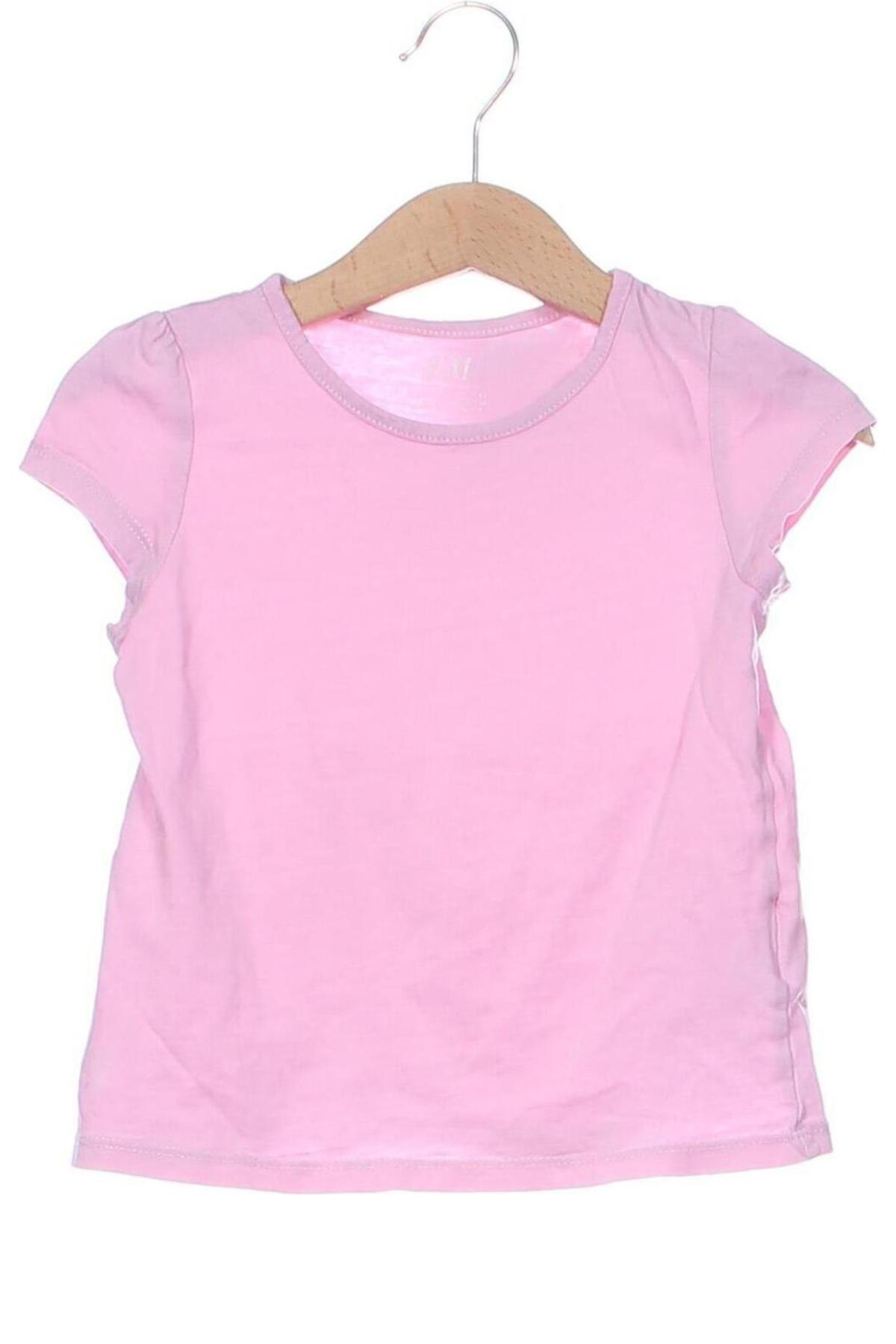 Kinder Shirt H&M, Größe 2-3y/ 98-104 cm, Farbe Rosa, Preis 6,00 €