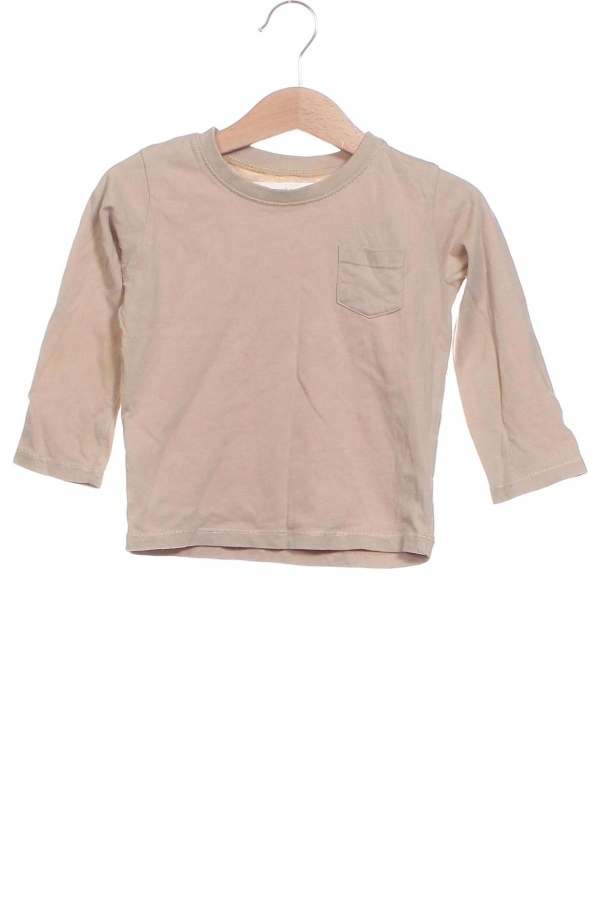 Kinder Shirt In Extenso, Größe 12-18m/ 80-86 cm, Farbe Beige, Preis 6,14 €