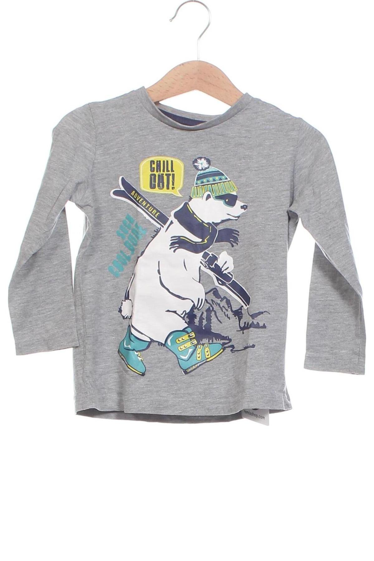 Kinder Shirt Lupilu, Größe 18-24m/ 86-98 cm, Farbe Grau, Preis 6,14 €