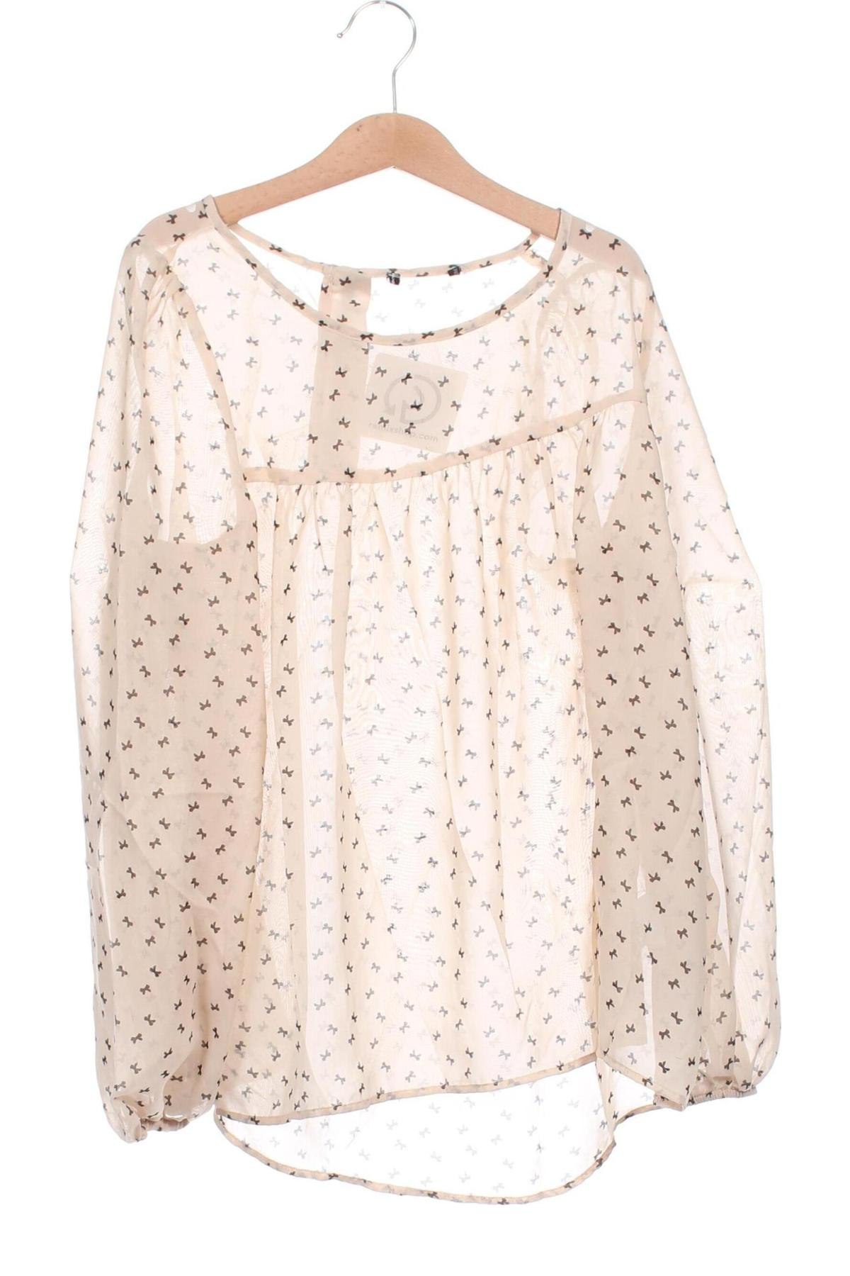 Kinder Shirt Marks & Spencer, Größe 10-11y/ 146-152 cm, Farbe Beige, Preis 6,99 €