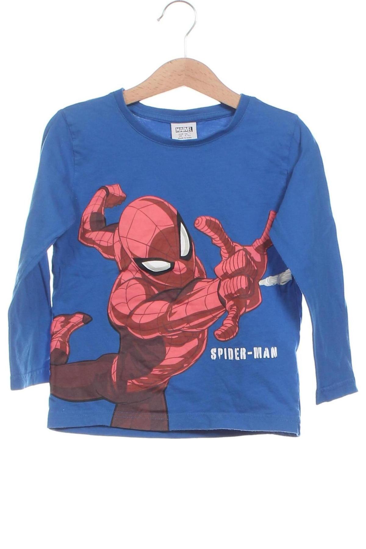 Detská blúzka  Marvel, Veľkosť 4-5y/ 110-116 cm, Farba Modrá, Cena  7,95 €