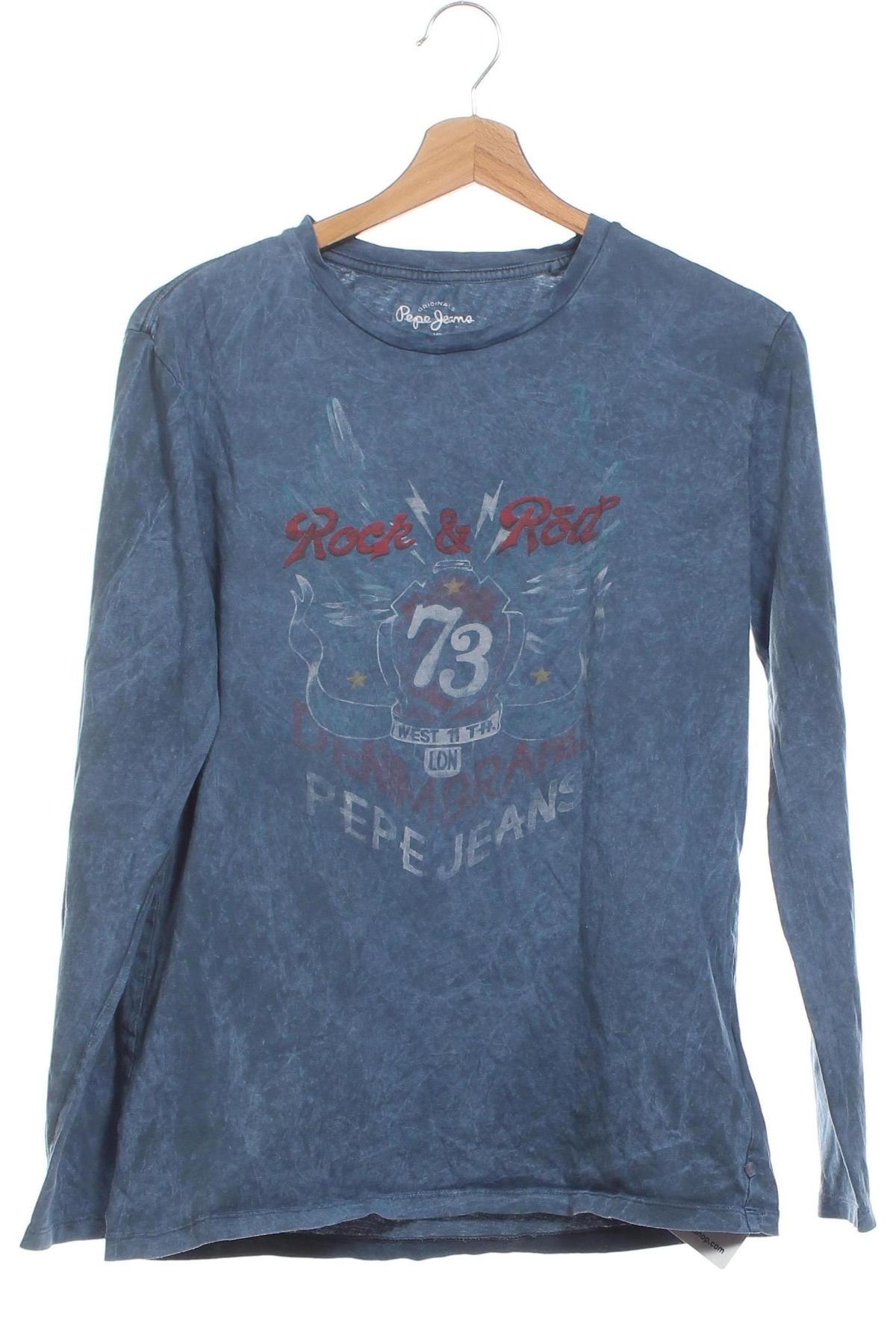 Kinder Shirt Pepe Jeans, Größe 15-18y/ 170-176 cm, Farbe Blau, Preis 10,23 €