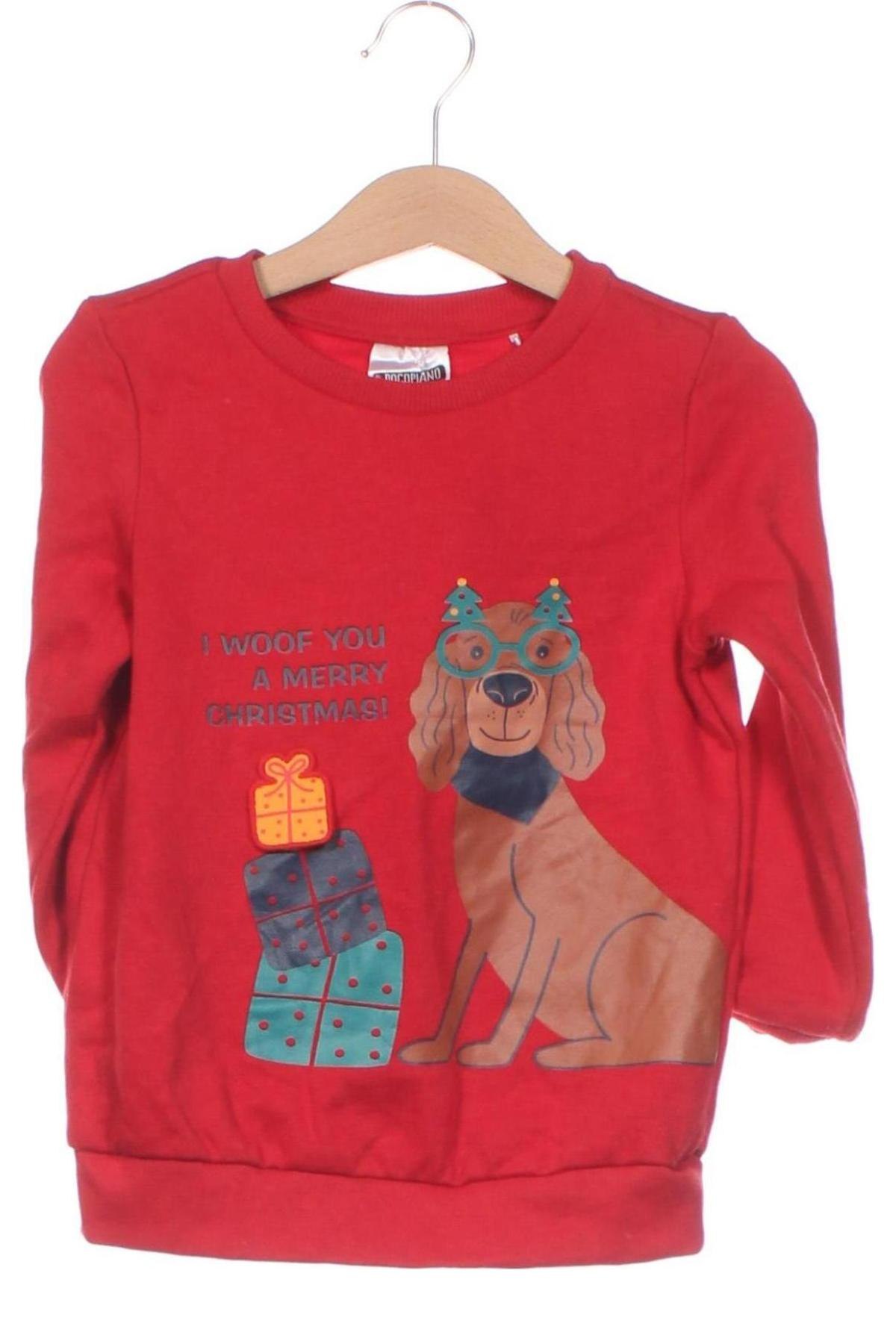 Kinder Shirt Pocopiano, Größe 2-3y/ 98-104 cm, Farbe Rot, Preis € 4,99