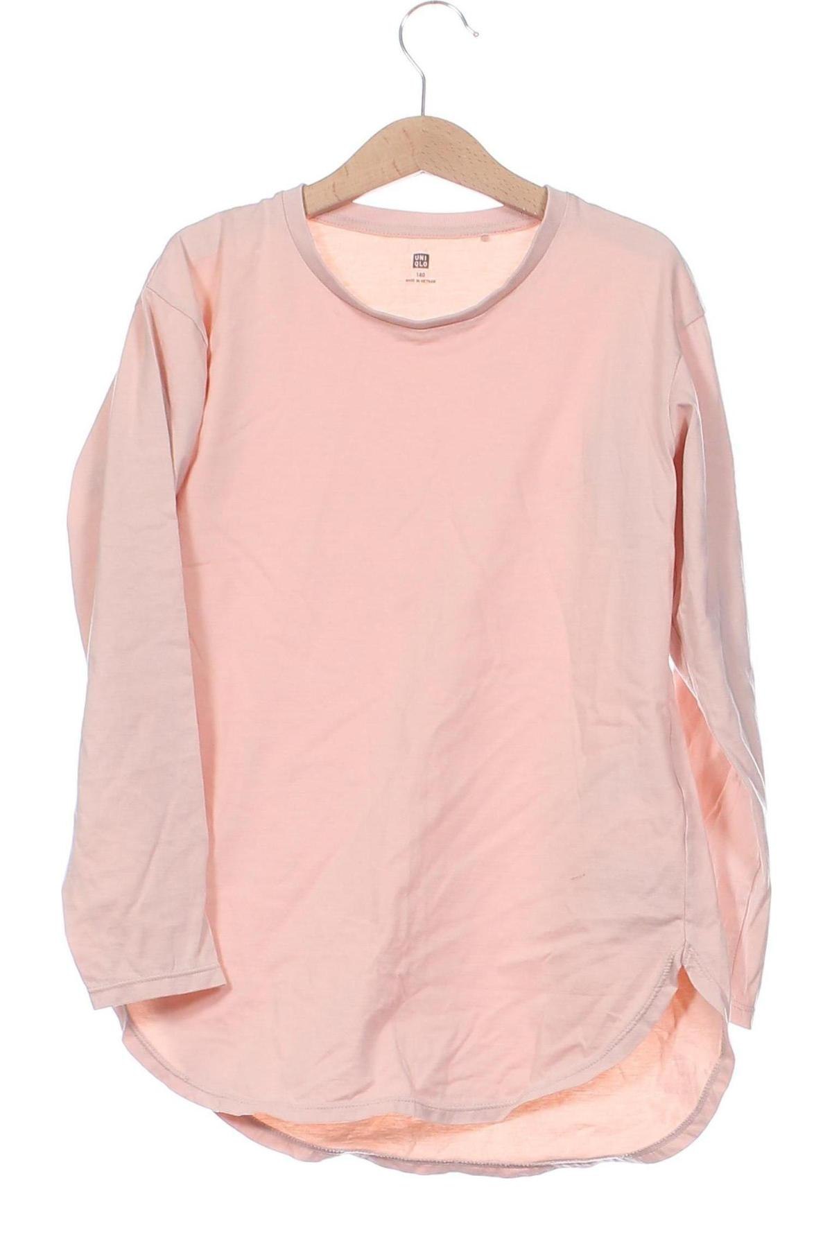 Kinder Shirt Uniqlo, Größe 9-10y/ 140-146 cm, Farbe Rosa, Preis € 7,99