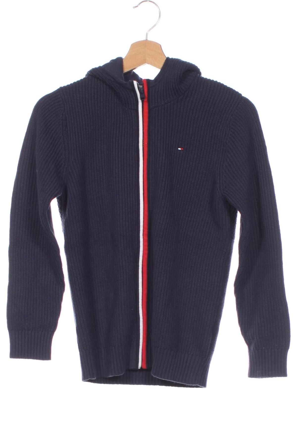 Detský kardigán Tommy Hilfiger, Veľkosť 10-11y/ 146-152 cm, Farba Modrá, Cena  70,95 €