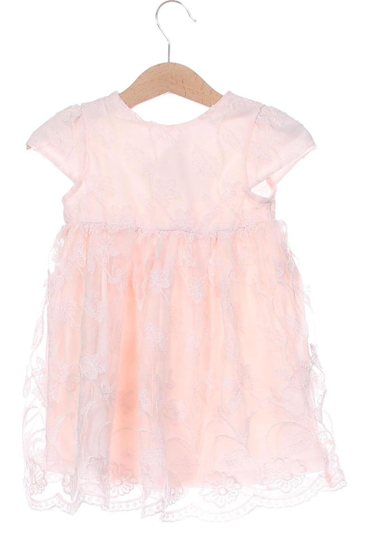 Kinderkleid, Größe 12-18m/ 80-86 cm, Farbe Rosa, Preis 12,28 €