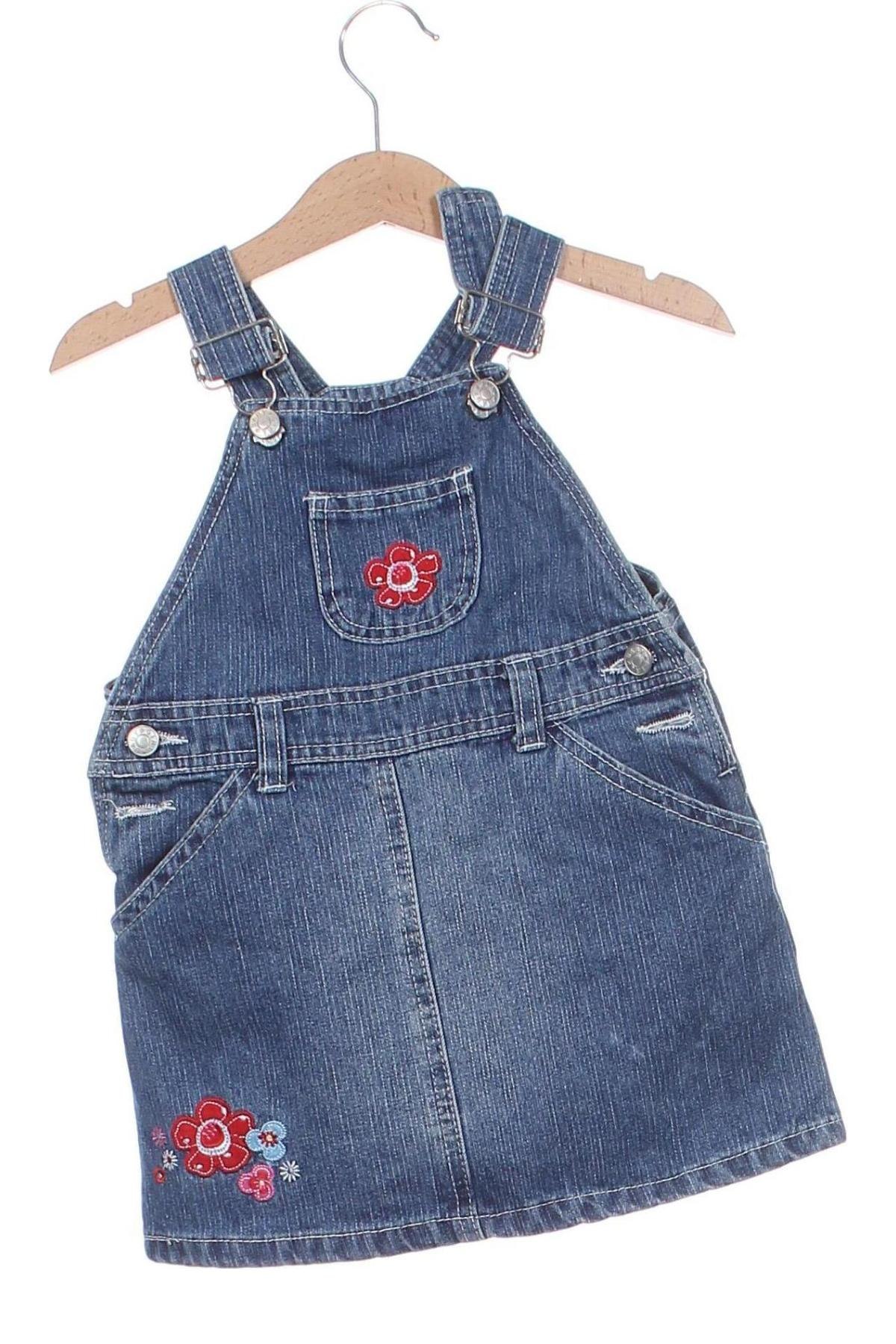 Kinderkleid, Größe 9-12m/ 74-80 cm, Farbe Blau, Preis 12,24 €