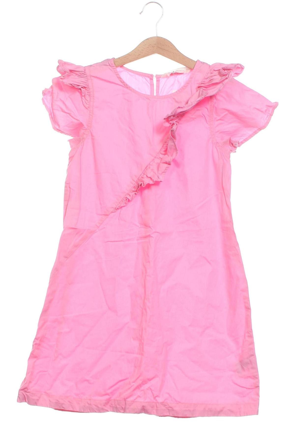 Kinderkleid H&M, Größe 7-8y/ 128-134 cm, Farbe Rosa, Preis € 7,99