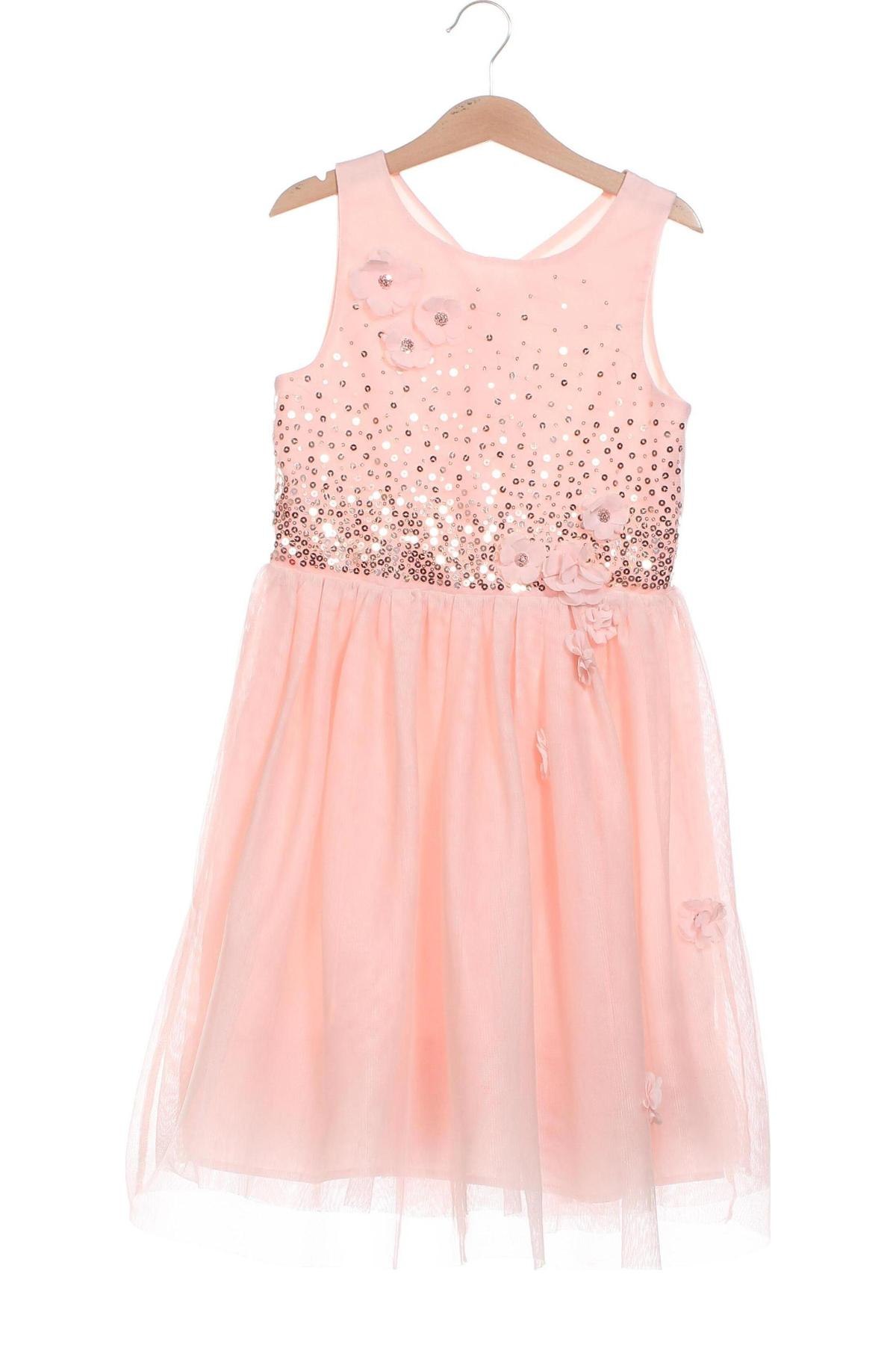 Kinderkleid H&M, Größe 7-8y/ 128-134 cm, Farbe Rosa, Preis 12,28 €