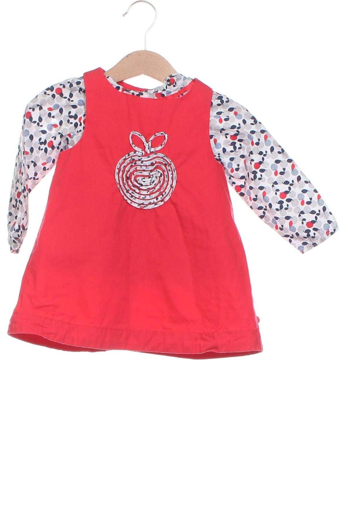 Kinderkleid Obaibi, Größe 9-12m/ 74-80 cm, Farbe Rot, Preis 12,28 €