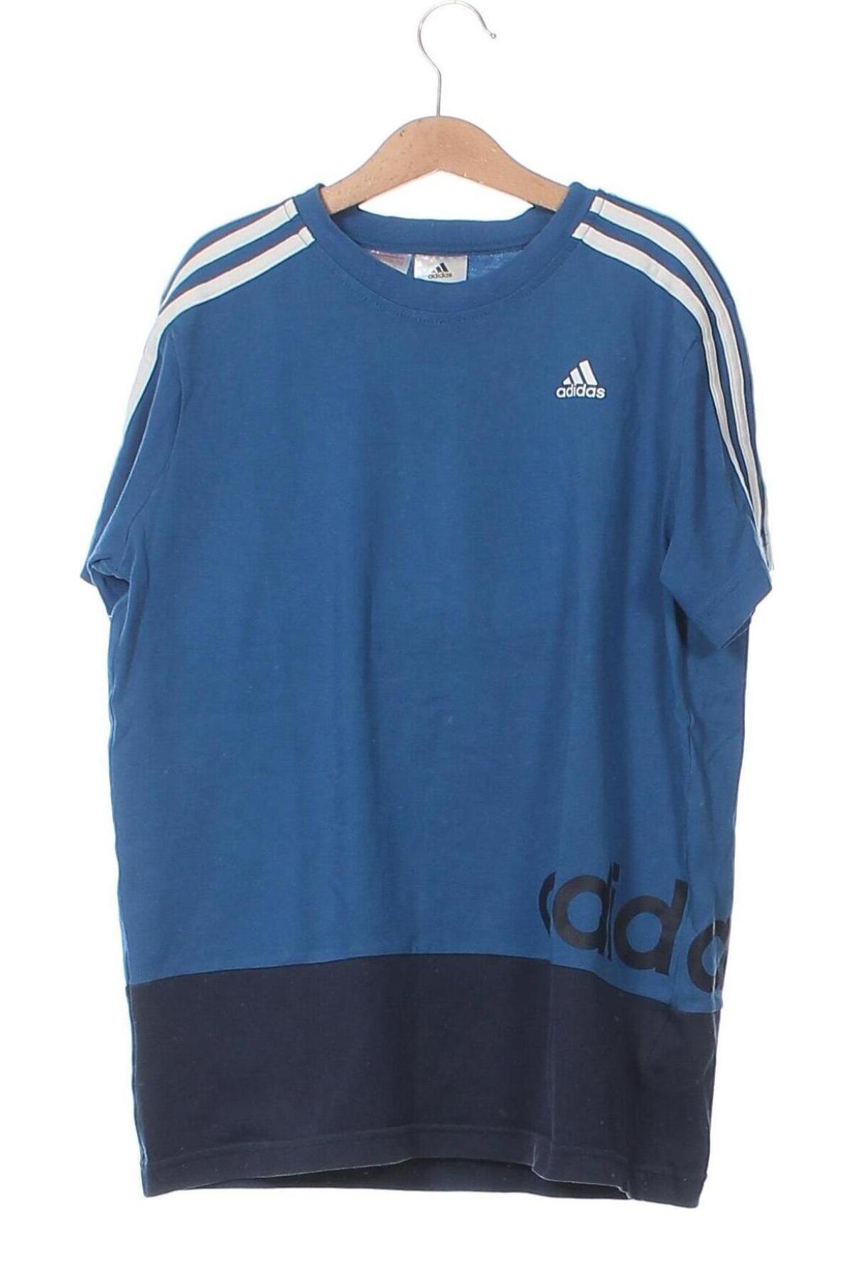 Kinder T-Shirt Adidas, Größe 10-11y/ 146-152 cm, Farbe Blau, Preis 12,68 €