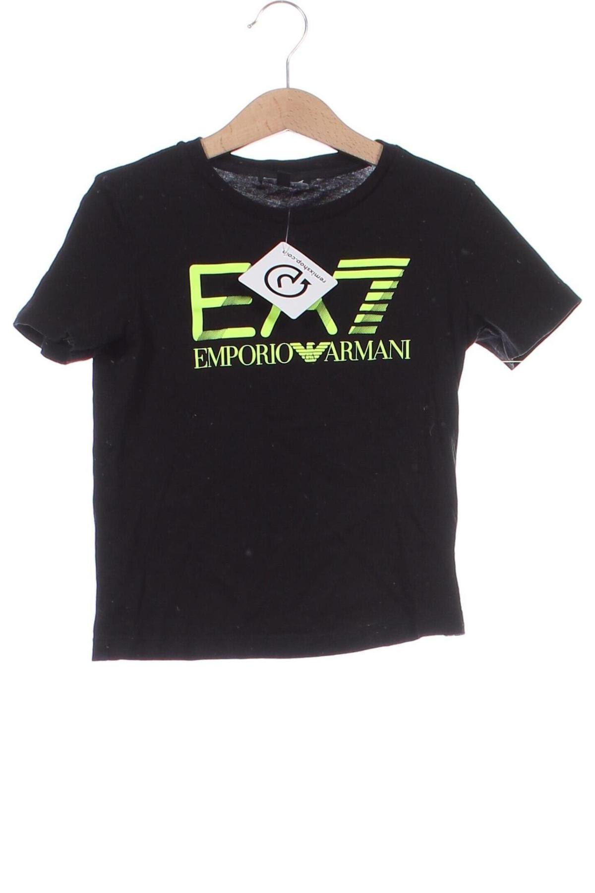 Kinder T-Shirt Emporio Armani, Größe 4-5y/ 110-116 cm, Farbe Schwarz, Preis € 18,99