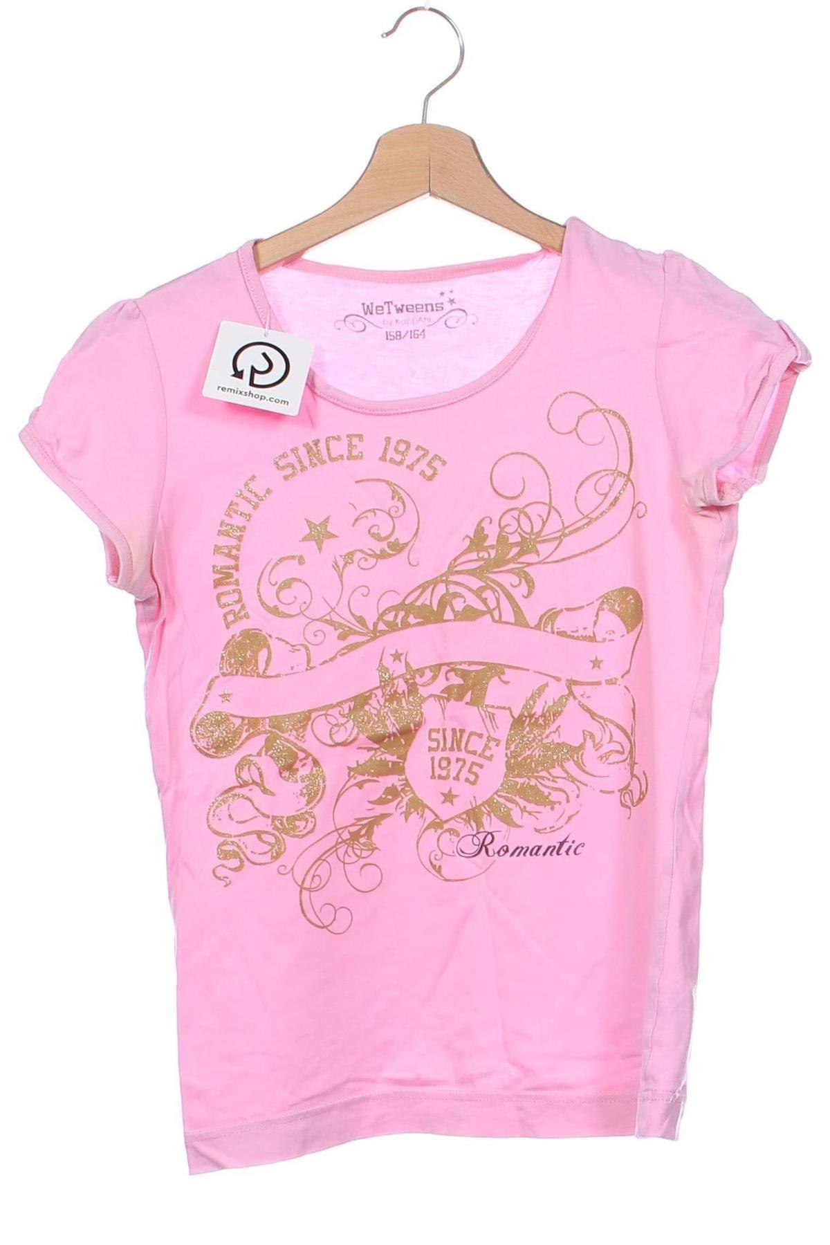 Kinder T-Shirt KappAhl, Größe 12-13y/ 158-164 cm, Farbe Rosa, Preis 4,99 €