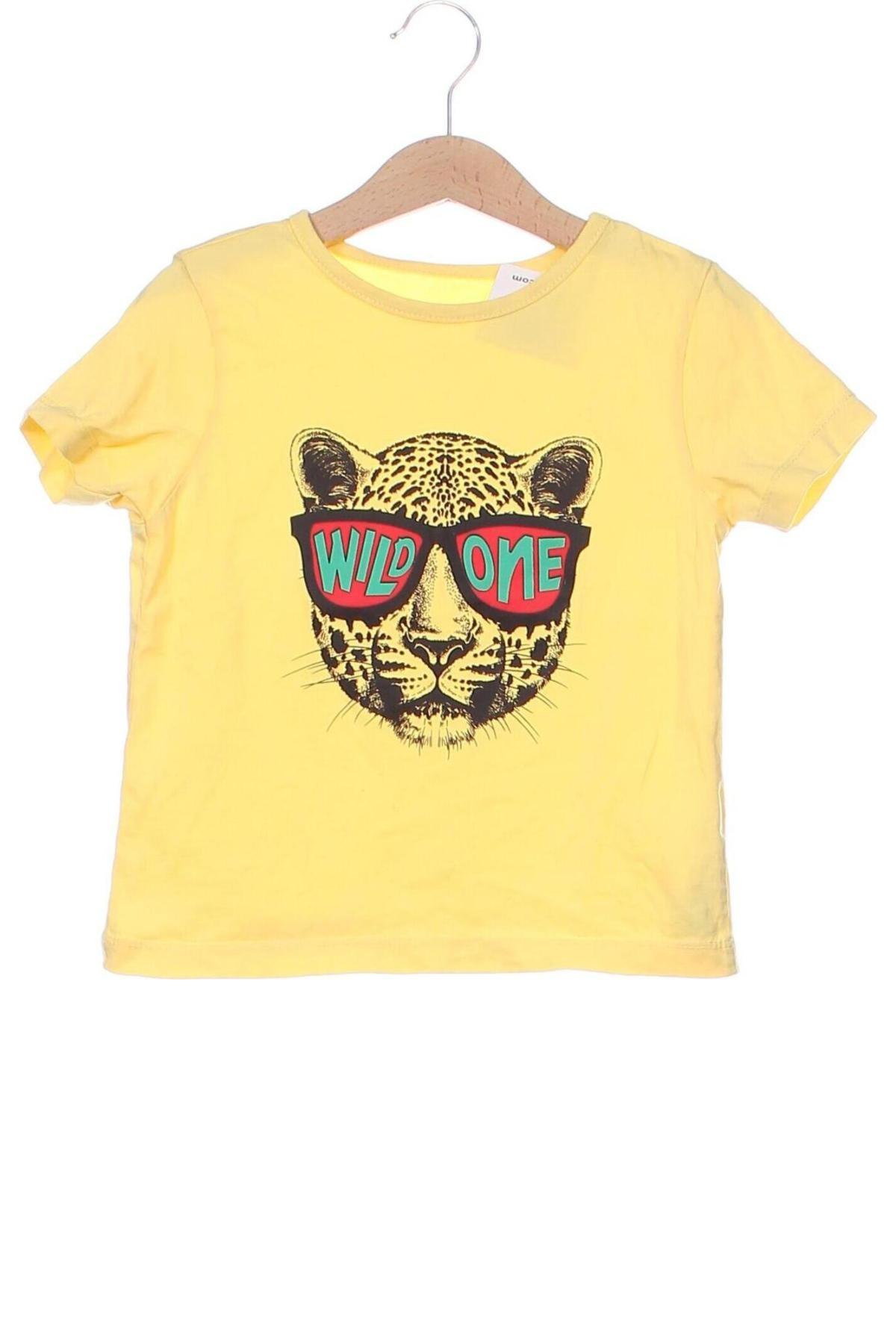 Kinder T-Shirt LC Waikiki, Größe 3-4y/ 104-110 cm, Farbe Gelb, Preis 6,14 €