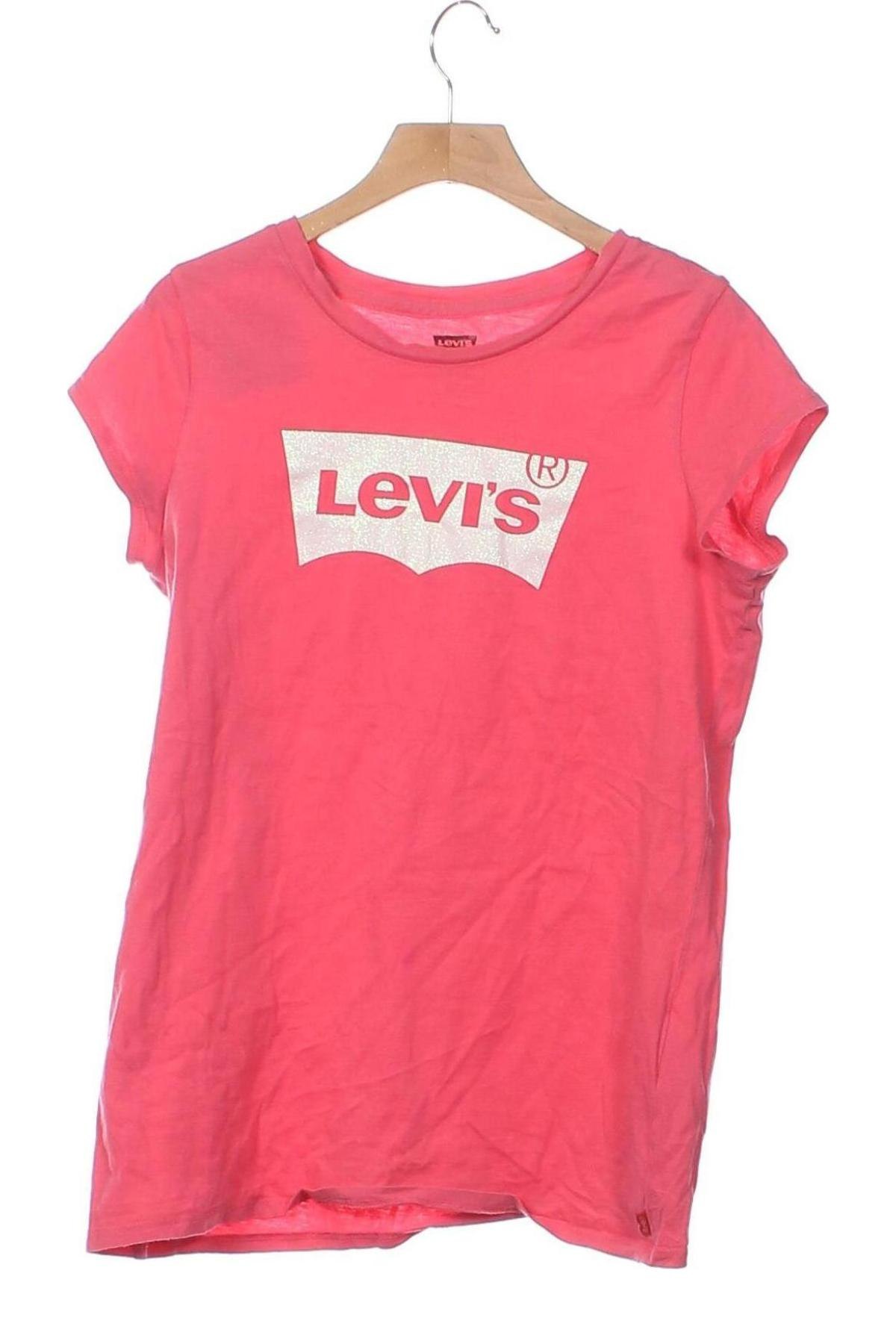 Kinder T-Shirt Levi's, Größe 13-14y/ 164-168 cm, Farbe Rosa, Preis 10,23 €