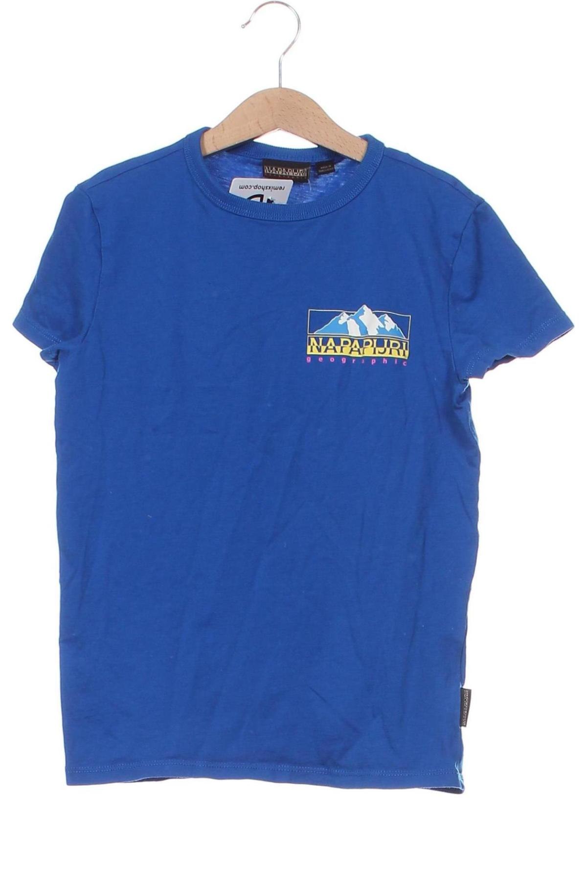 Kinder T-Shirt Napapijri, Größe 8-9y/ 134-140 cm, Farbe Blau, Preis € 11,99