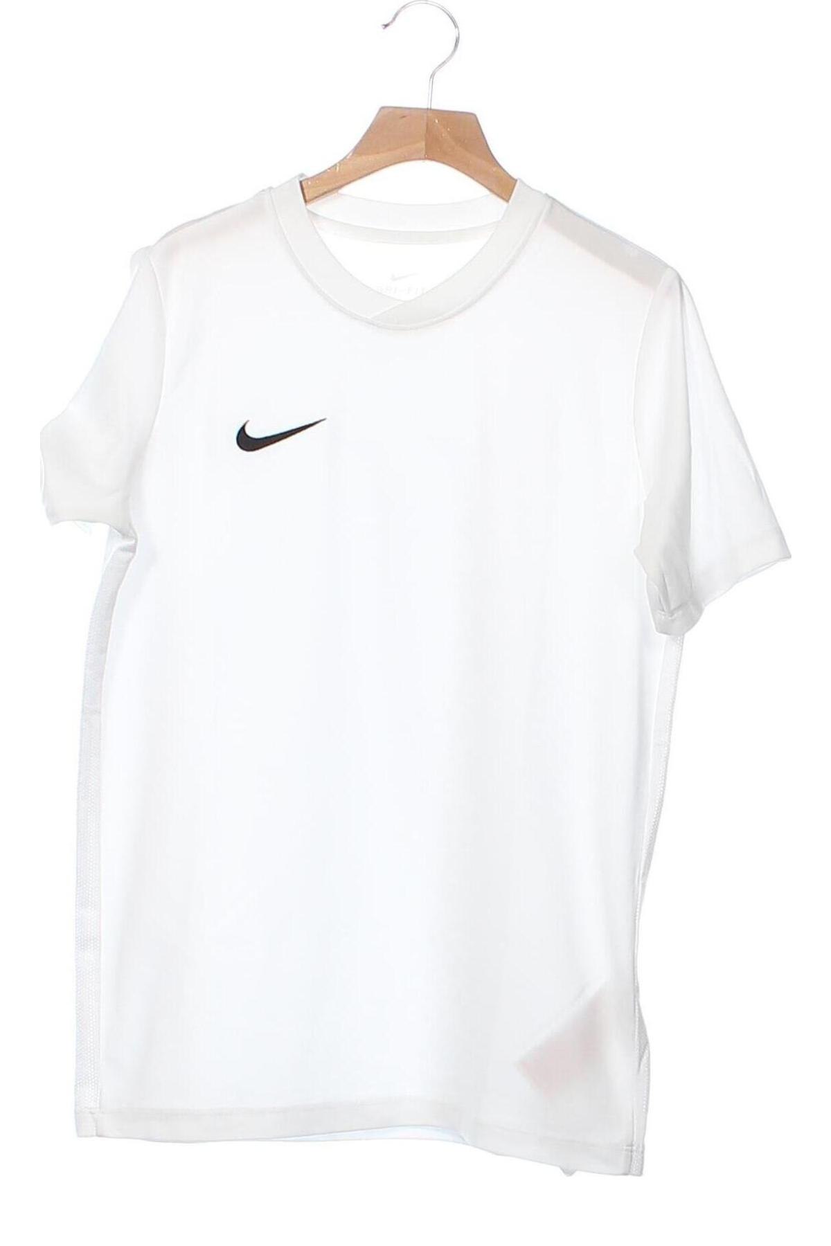 Kinder T-Shirt Nike, Größe 10-11y/ 146-152 cm, Farbe Weiß, Preis 12,68 €