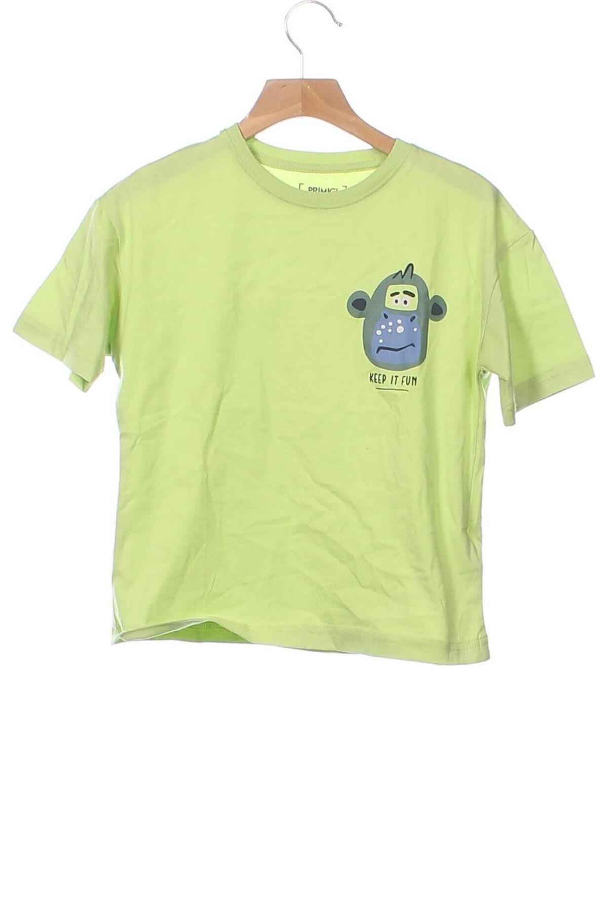 Kinder T-Shirt Primigi, Größe 4-5y/ 110-116 cm, Farbe Grün, Preis € 4,99