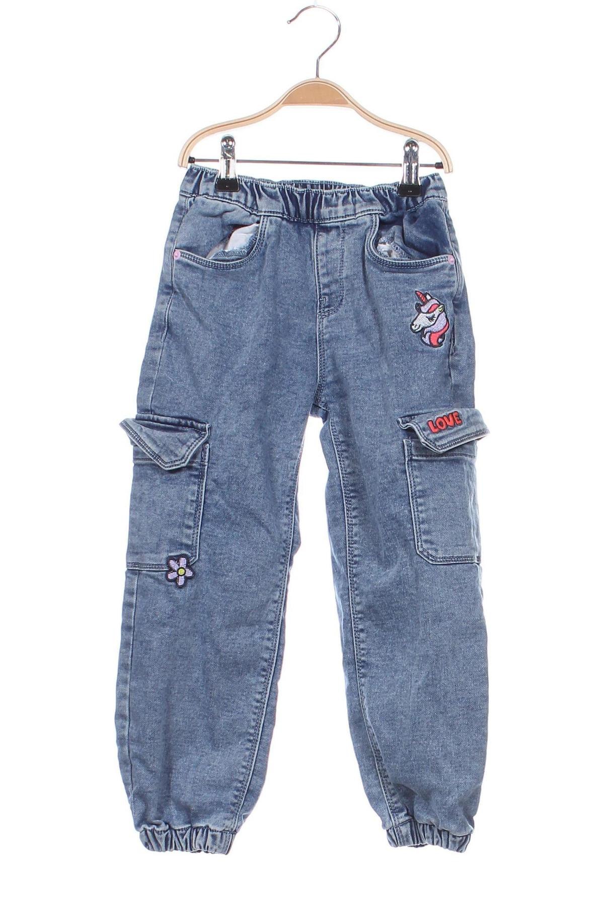 Kinderjeans, Größe 4-5y/ 110-116 cm, Farbe Blau, Preis 16,44 €