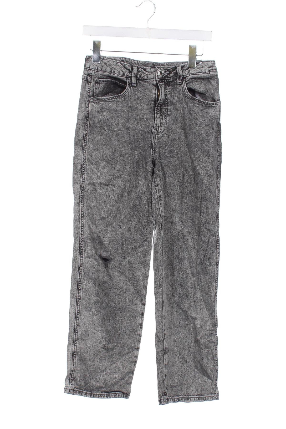 Dziecięce jeansy H&M, Rozmiar 11-12y/ 152-158 cm, Kolor Czarny, Cena 44,99 zł