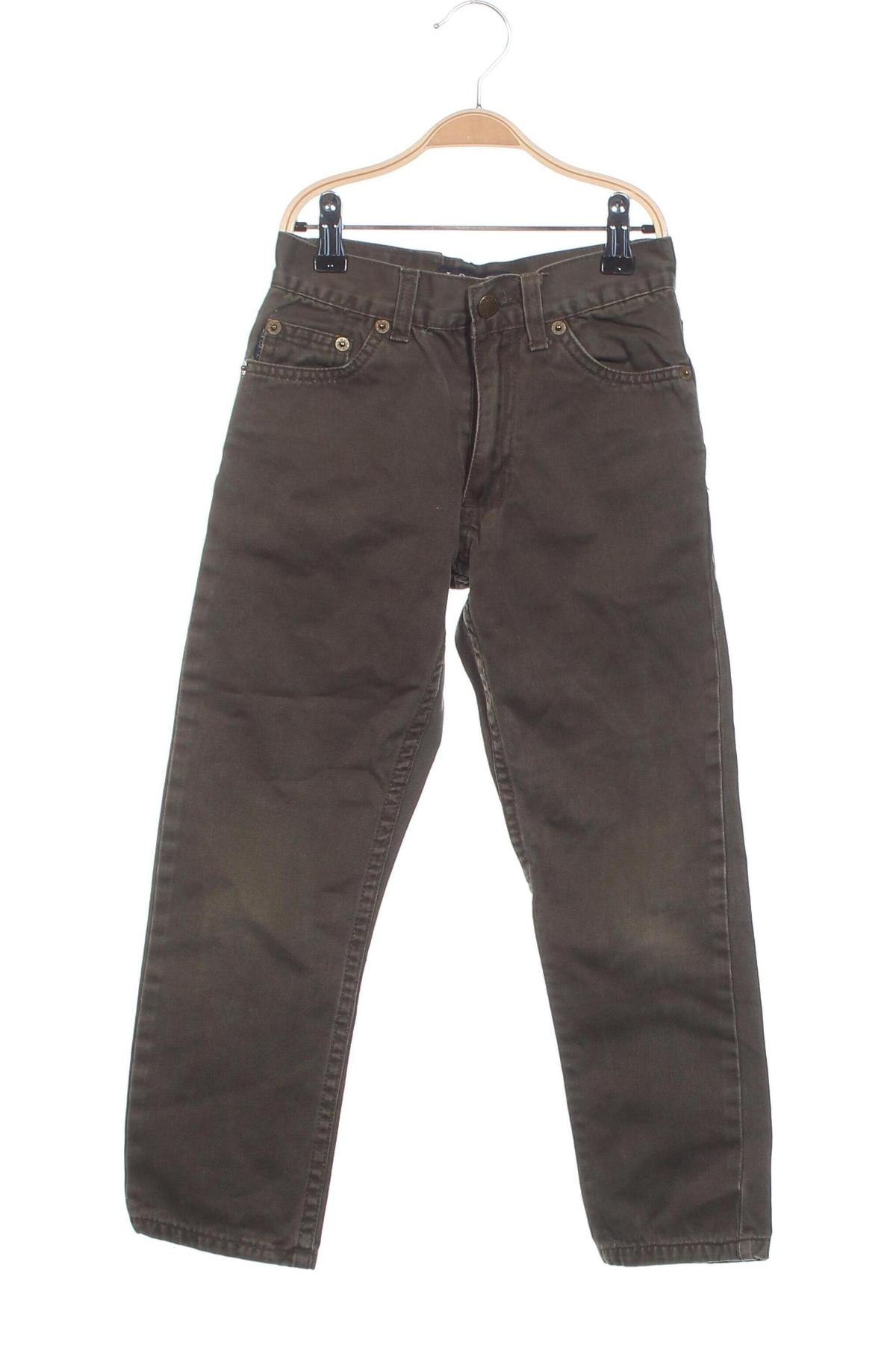 Kinderjeans H&M L.O.G.G., Größe 5-6y/ 116-122 cm, Farbe Grün, Preis 16,37 €