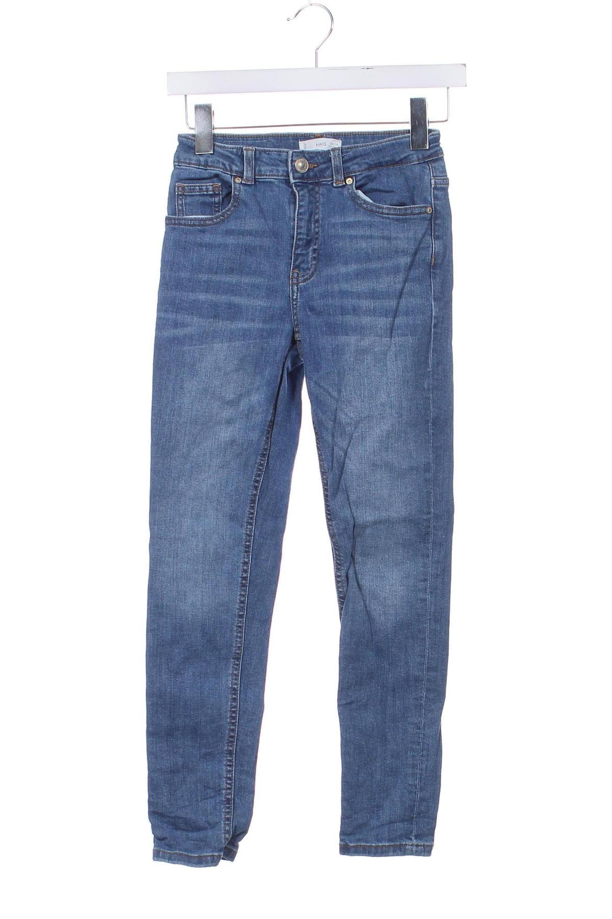 Kinderjeans Mango, Größe 10-11y/ 146-152 cm, Farbe Blau, Preis € 14,58