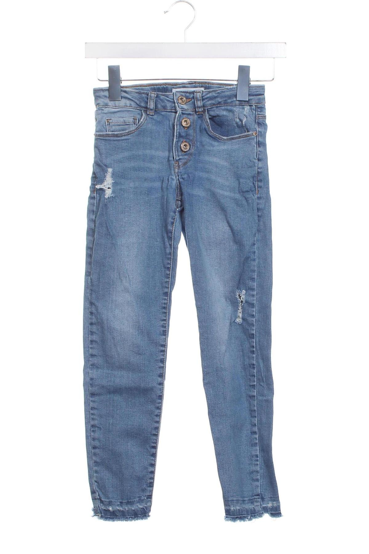 Kinderjeans Zara, Größe 8-9y/ 134-140 cm, Farbe Blau, Preis 9,00 €