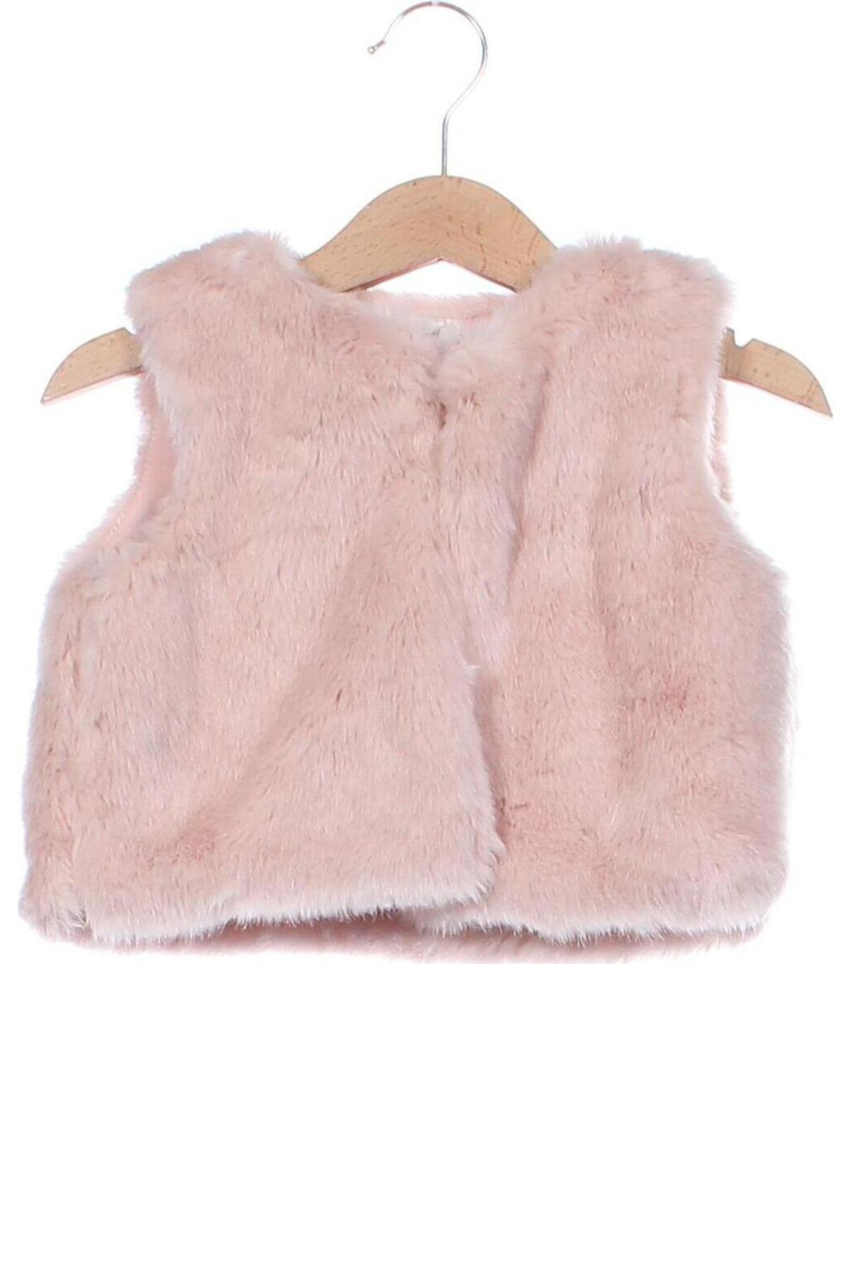 Kinderweste H&M, Größe 12-18m/ 80-86 cm, Farbe Rosa, Preis 9,64 €