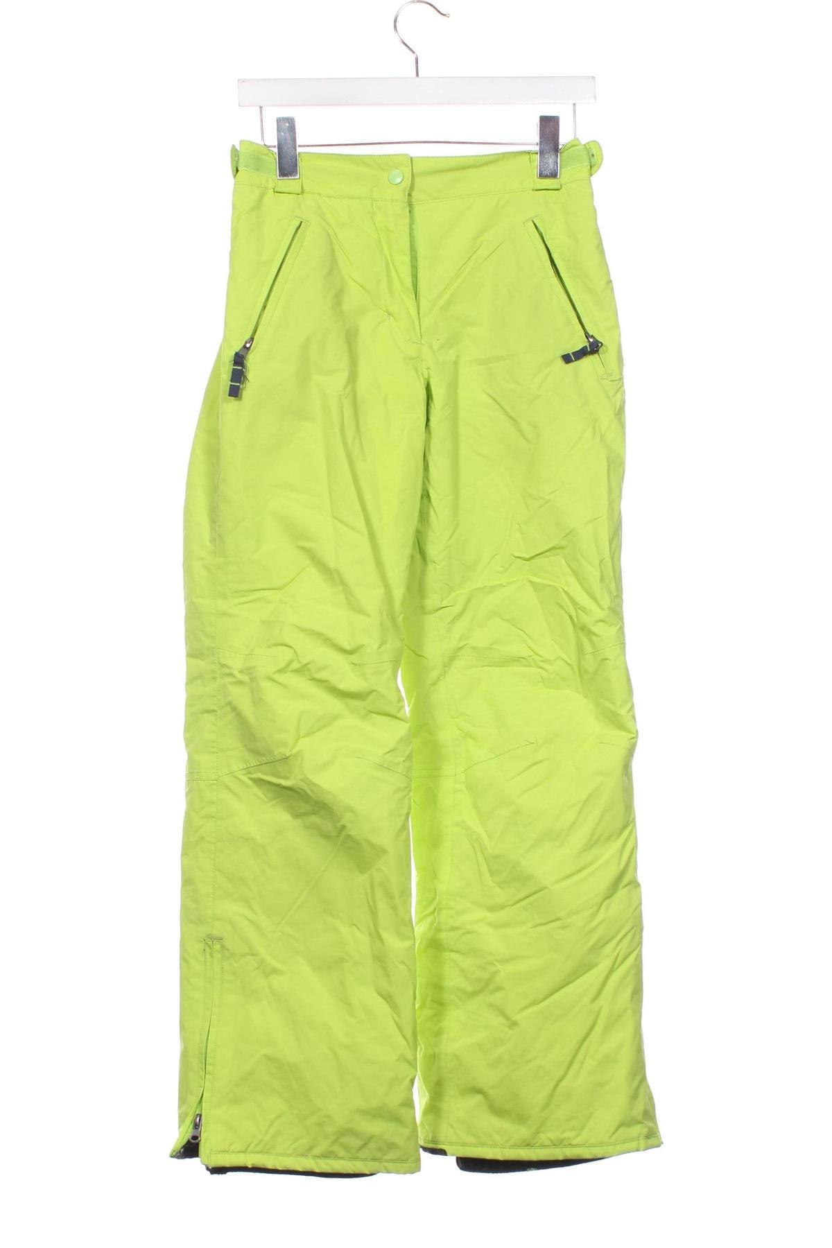 Pantaloni pentru copii pentru sporturi de iarnă Crane, Mărime 12-13y/ 158-164 cm, Culoare Verde, Preț 190,99 Lei