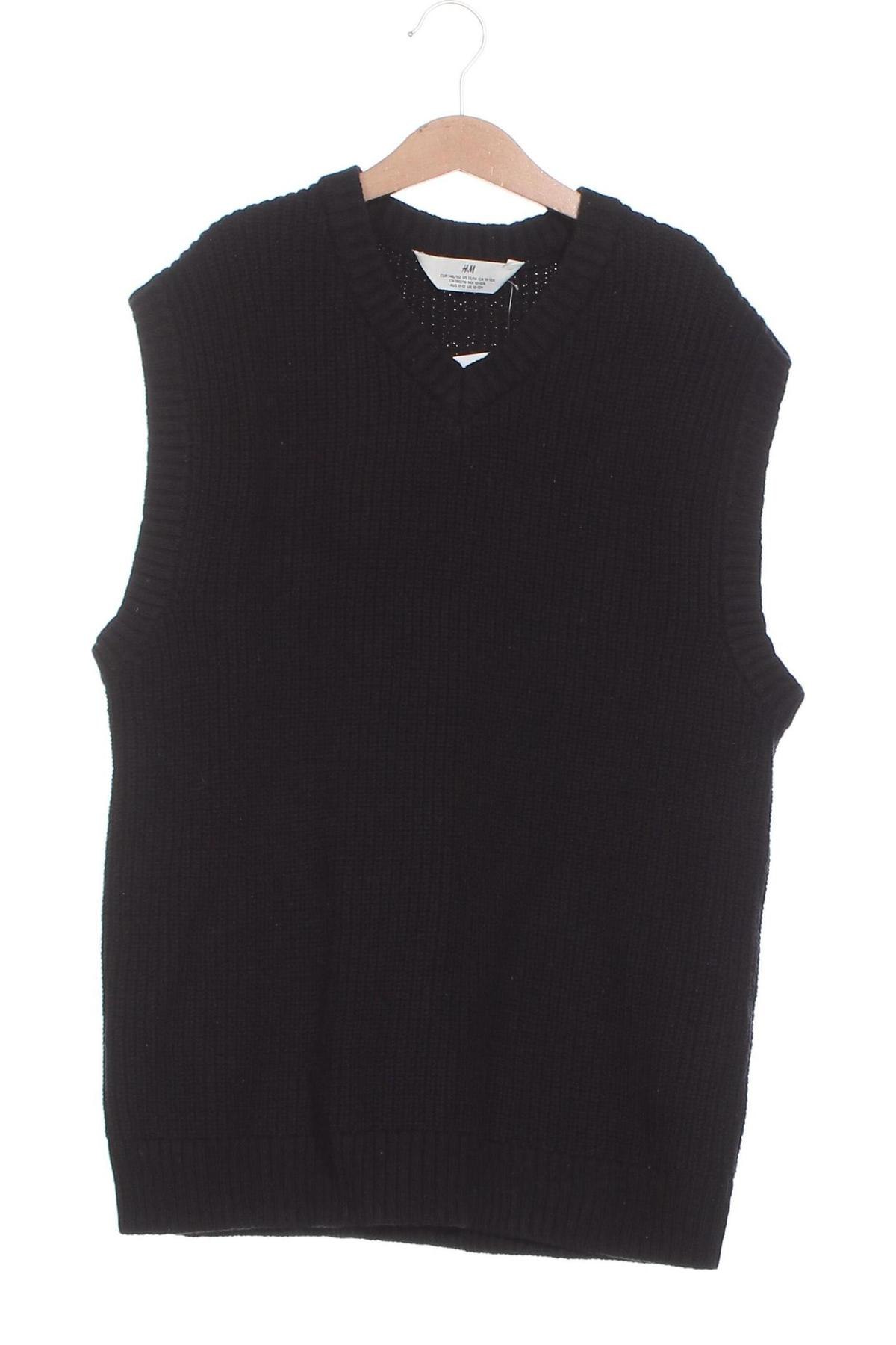 Kinderpullover H&M, Größe 10-11y/ 146-152 cm, Farbe Schwarz, Preis € 8,70