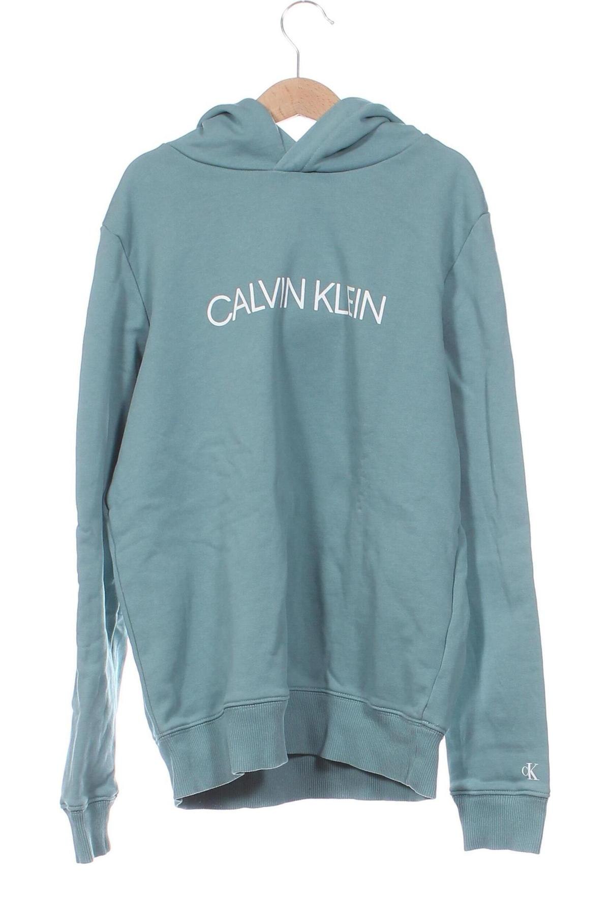 Παιδικό φούτερ Calvin Klein Jeans, Μέγεθος 13-14y/ 164-168 εκ., Χρώμα Μπλέ, Τιμή 46,51 €